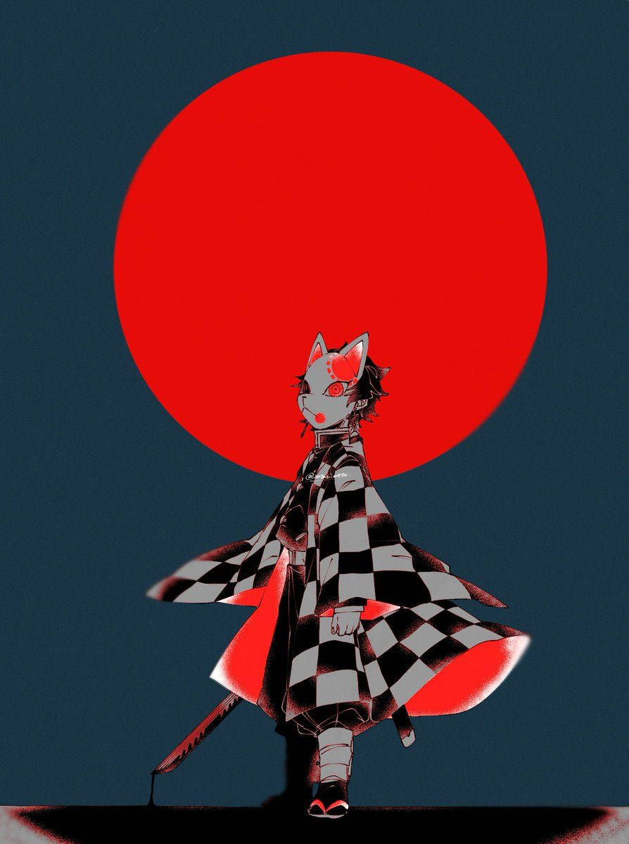 Tanjiro Demon Slayer Maske Plakat Wallpapers