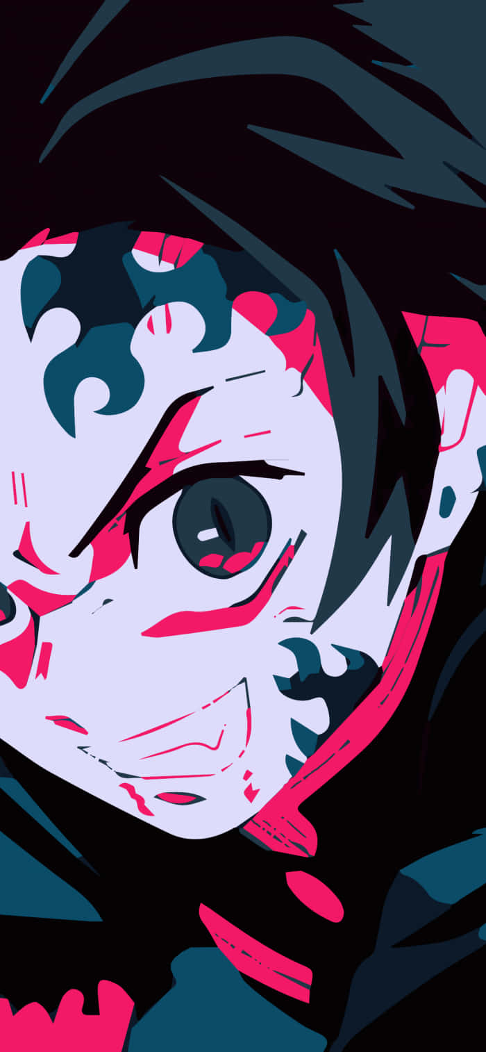 Tanjiro Nærbillede Demon Slayer iPad Wallpapers