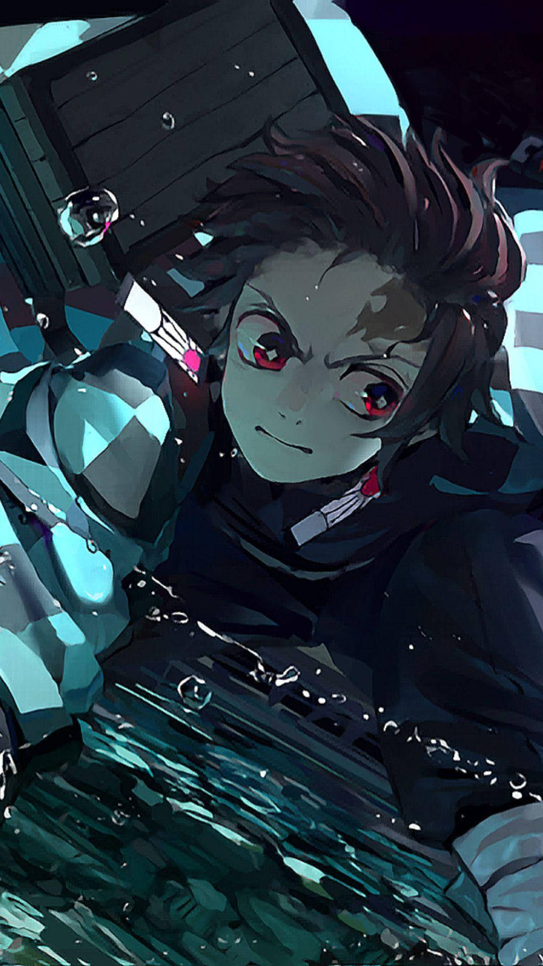 Tanjiro Ottende Form fra Demon Dræber Wallpapers