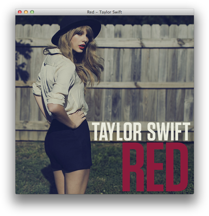 Taylor Swift Rød Albumcover Wallpapers