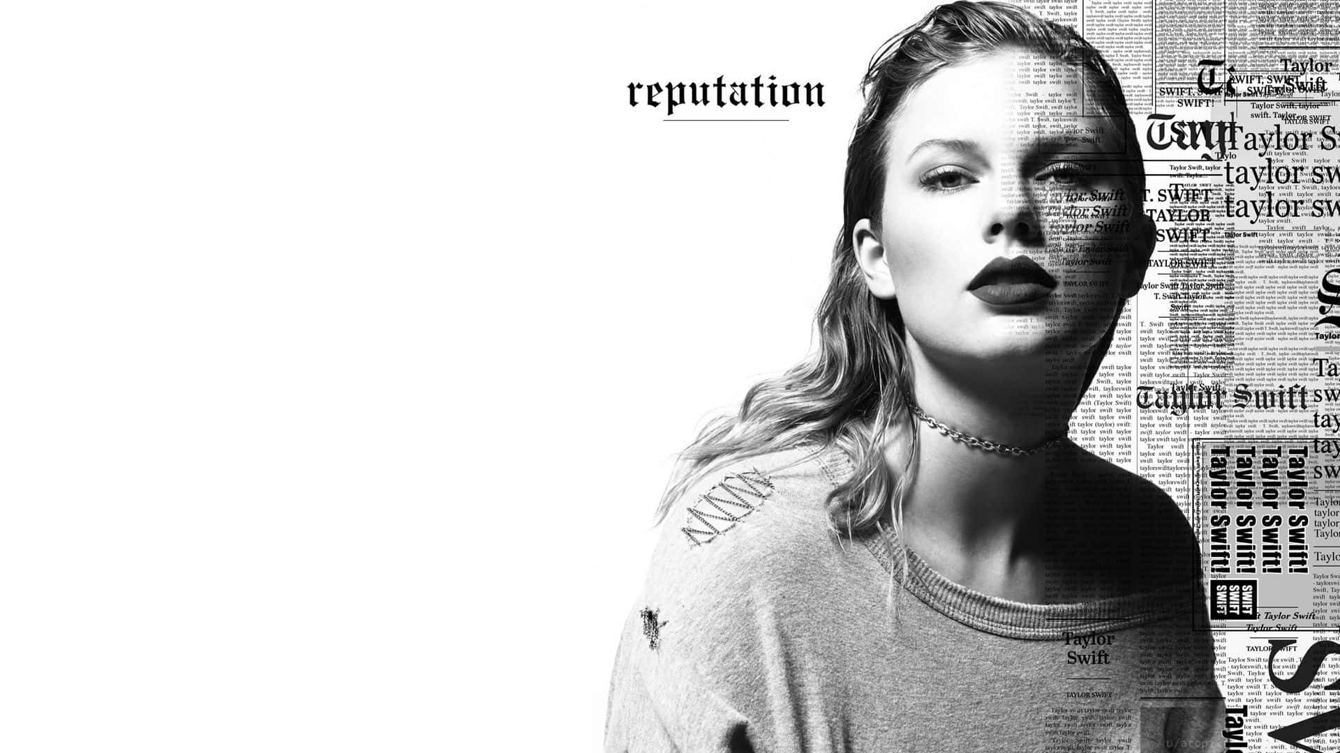 Taylor Swift Reputation Album Cover Baggrund Wallpapers