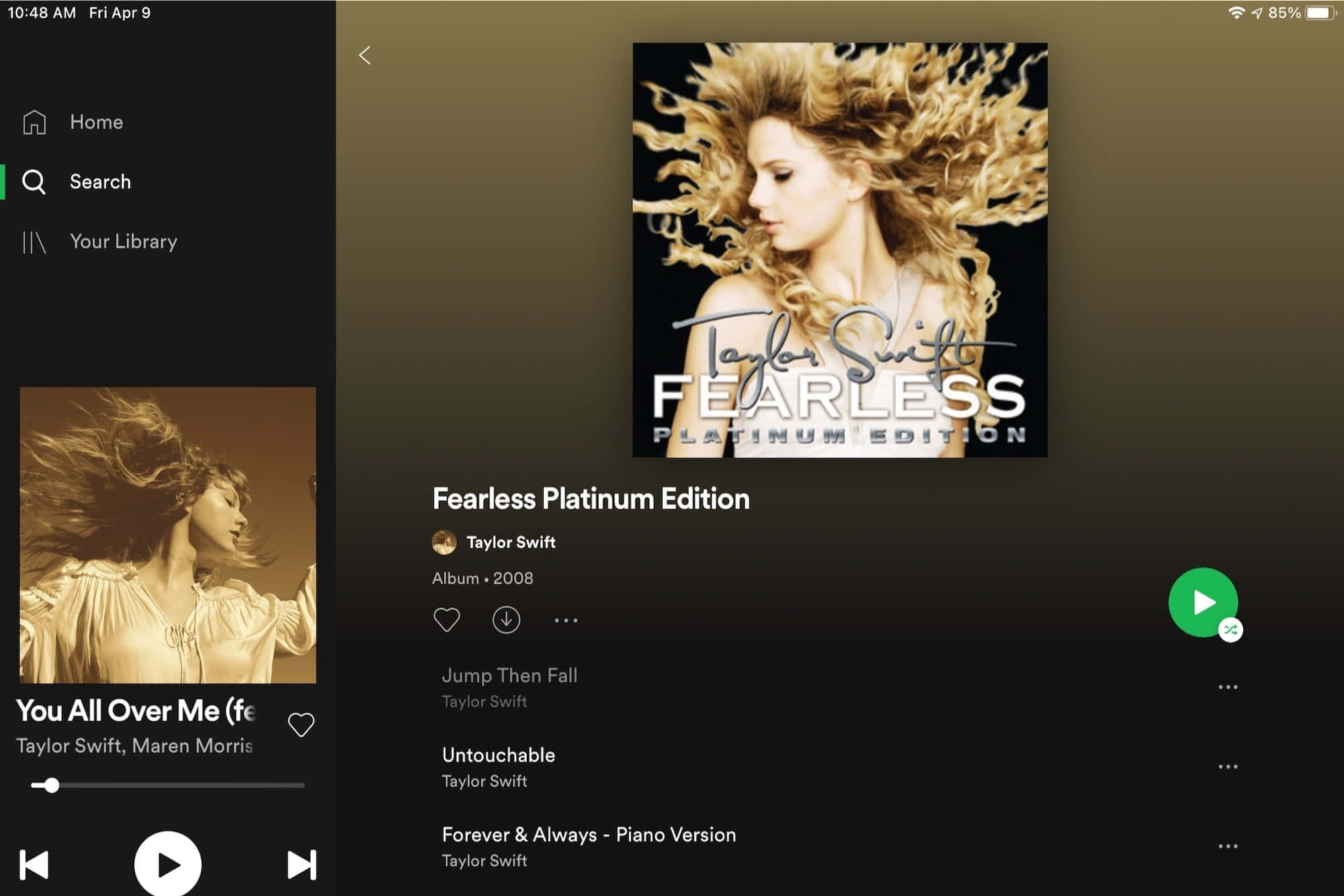 Taylor Swift sangalbum billeder Wallpapers