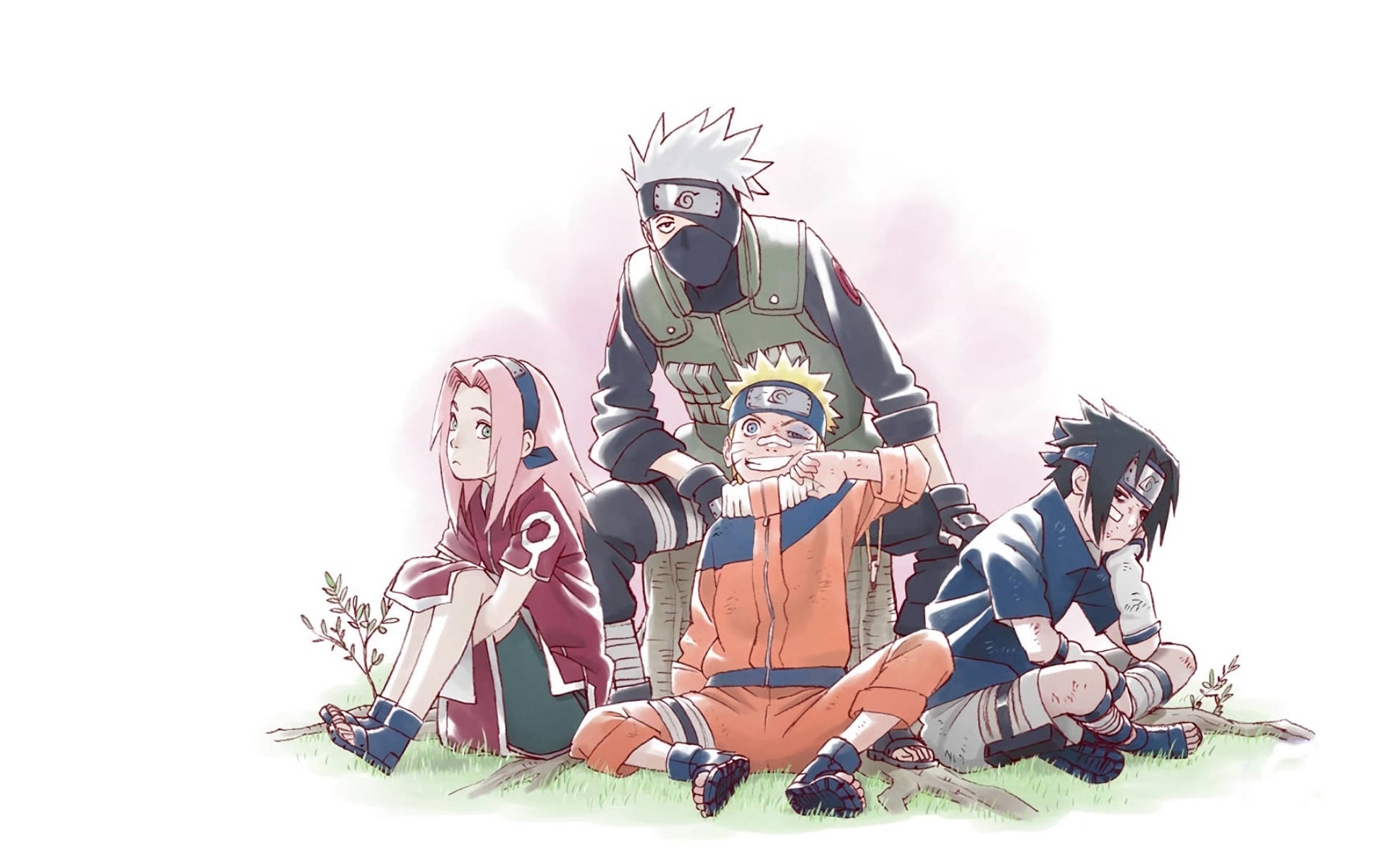 Team 7 Naruto-karakterer Wallpapers
