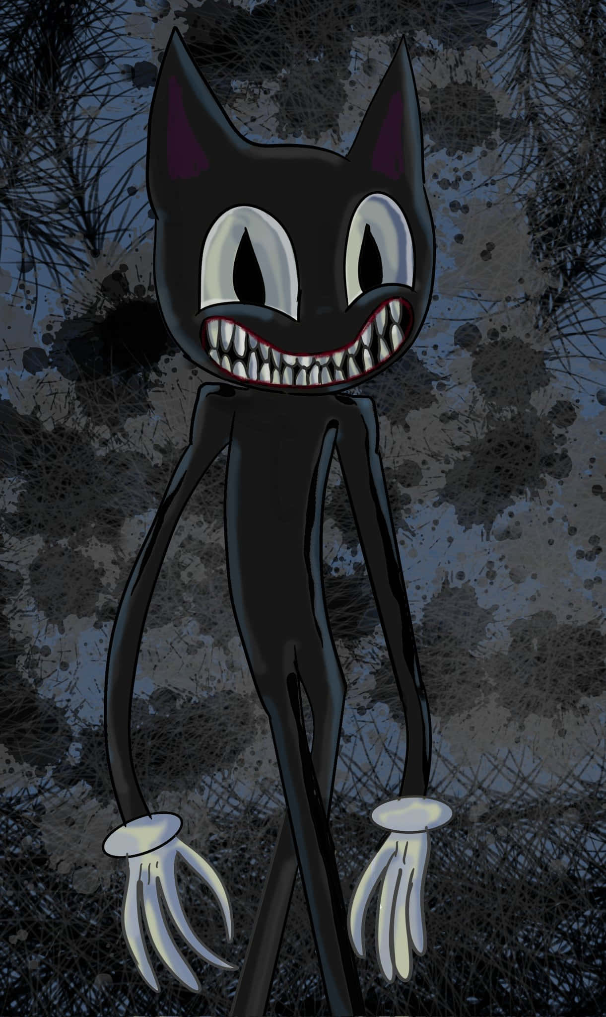 Tegneseriekat der vinker venligt! Wallpapers