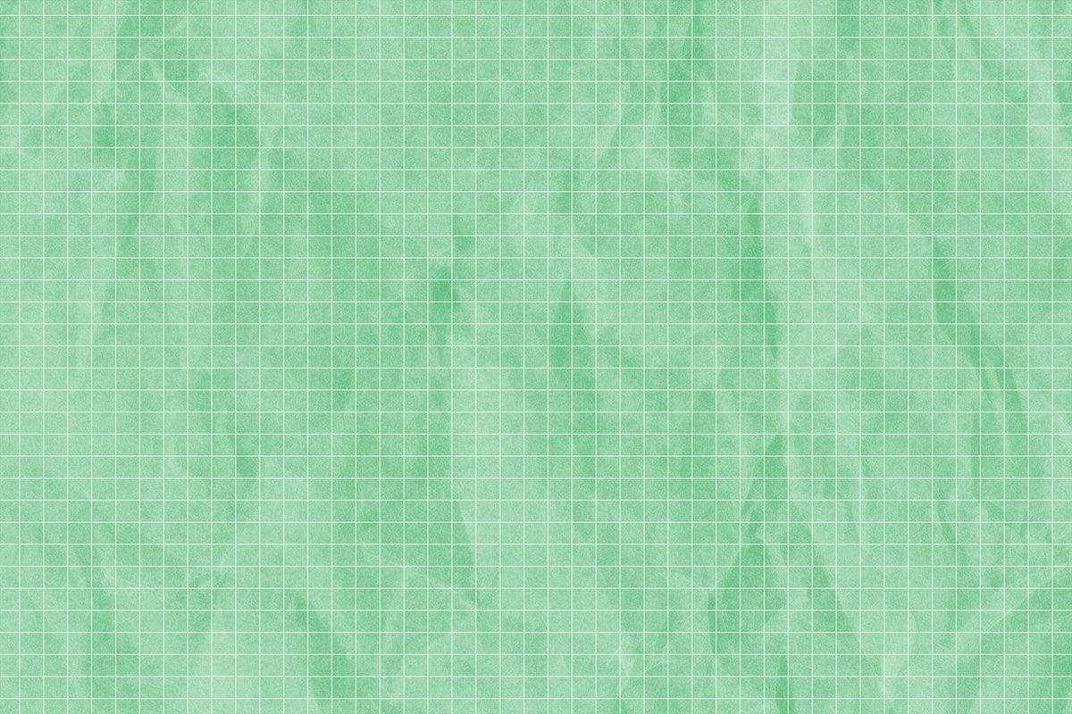 Tekstureret havgrøn og hvid gitteræstetik Wallpapers