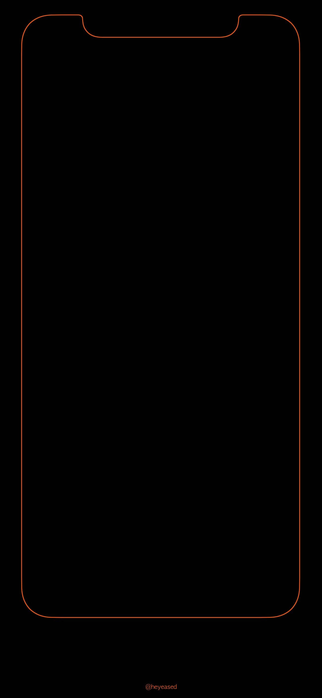 Telefonskærm linjegrafik dybsort Wallpapers