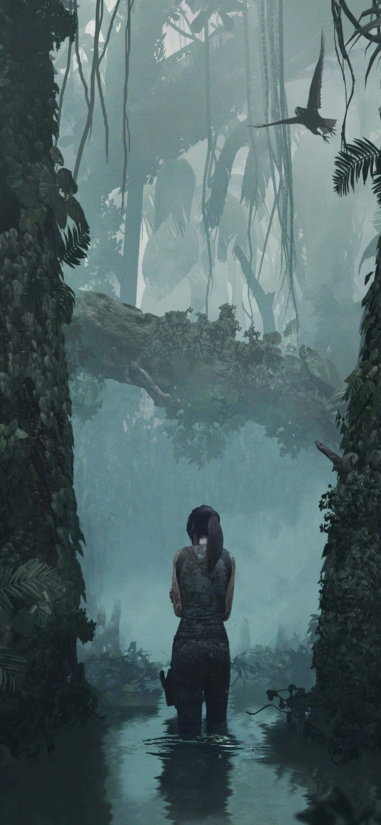 Test dine færdigheder i Rise of the Tomb Raider, nu med iPhone Xs Max! Wallpapers