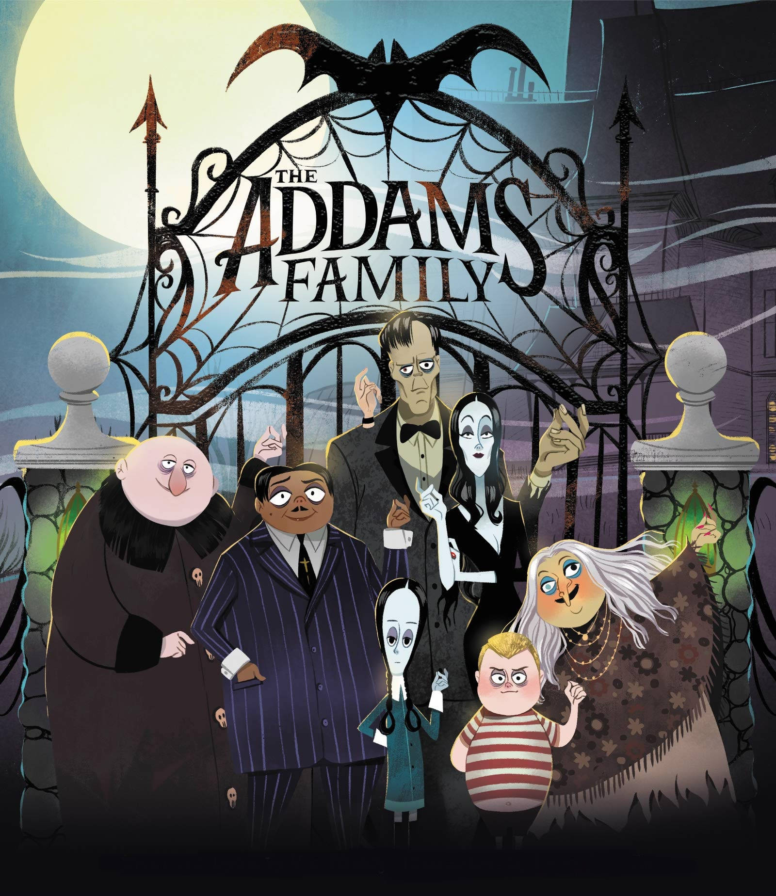 The Addams Family tegneserieillustration Wallpapers
