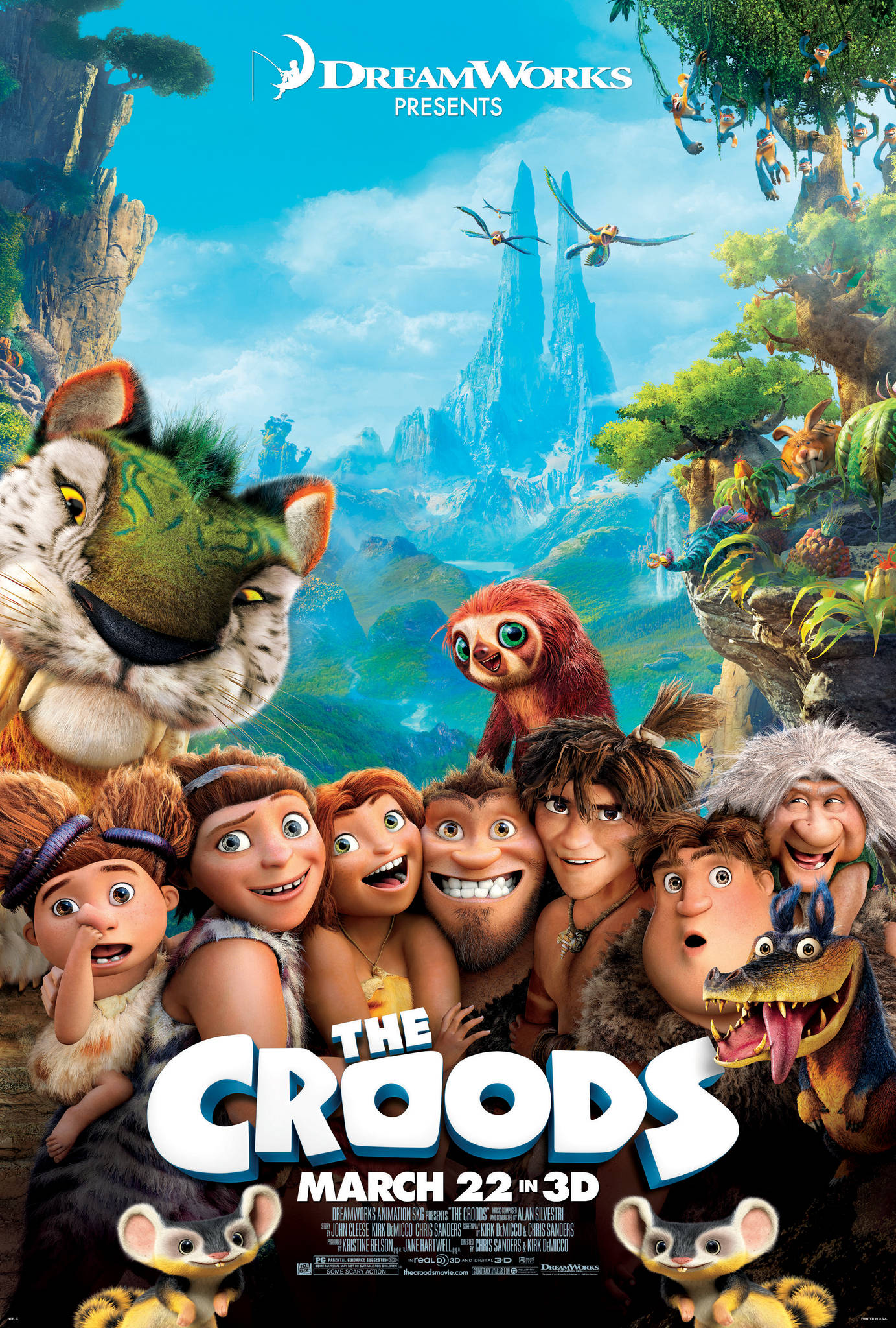 The Croods 3D Filmplakat Wallpapers