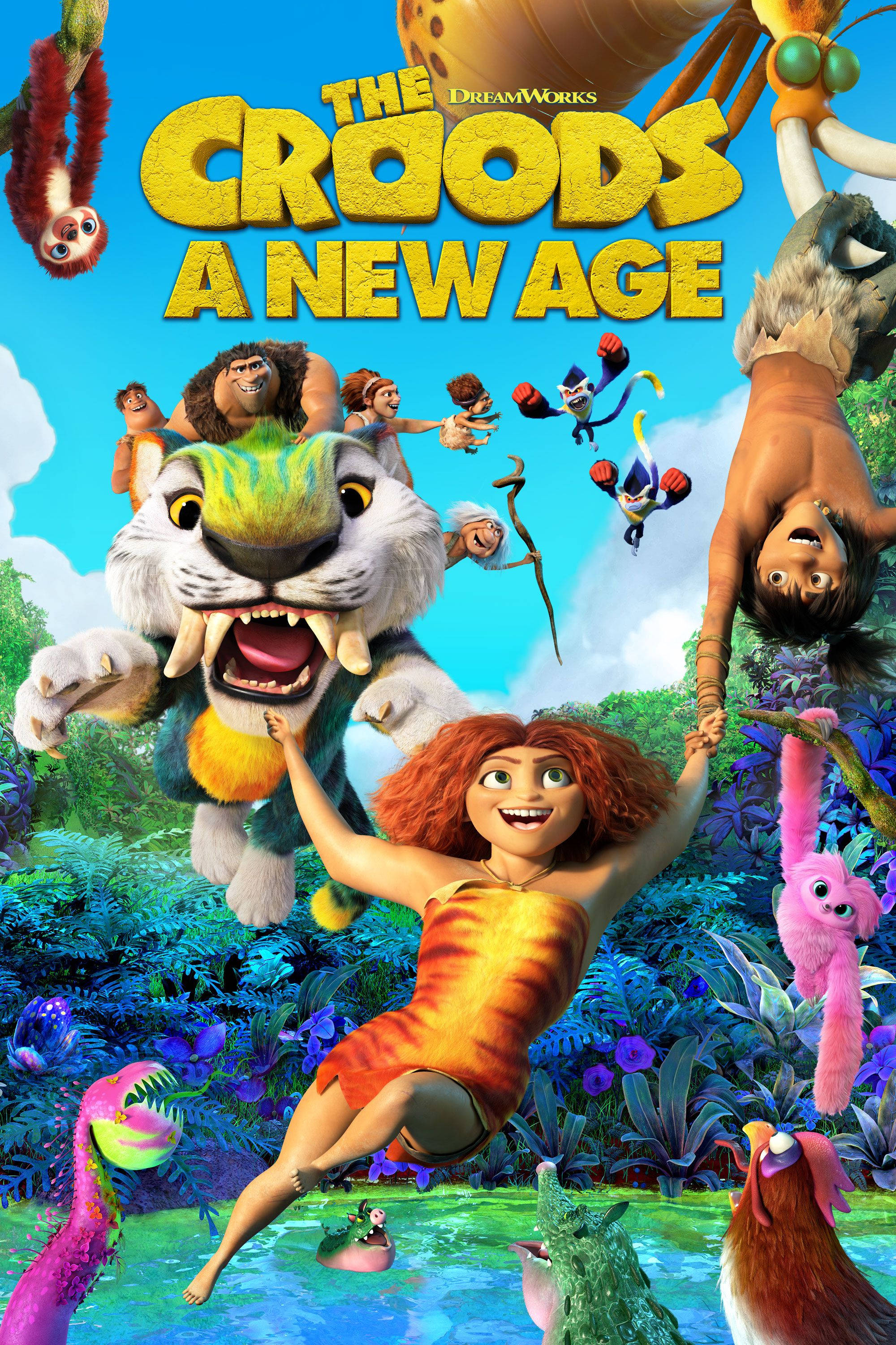 The Croods: En ny tidsalder plakat Wallpapers