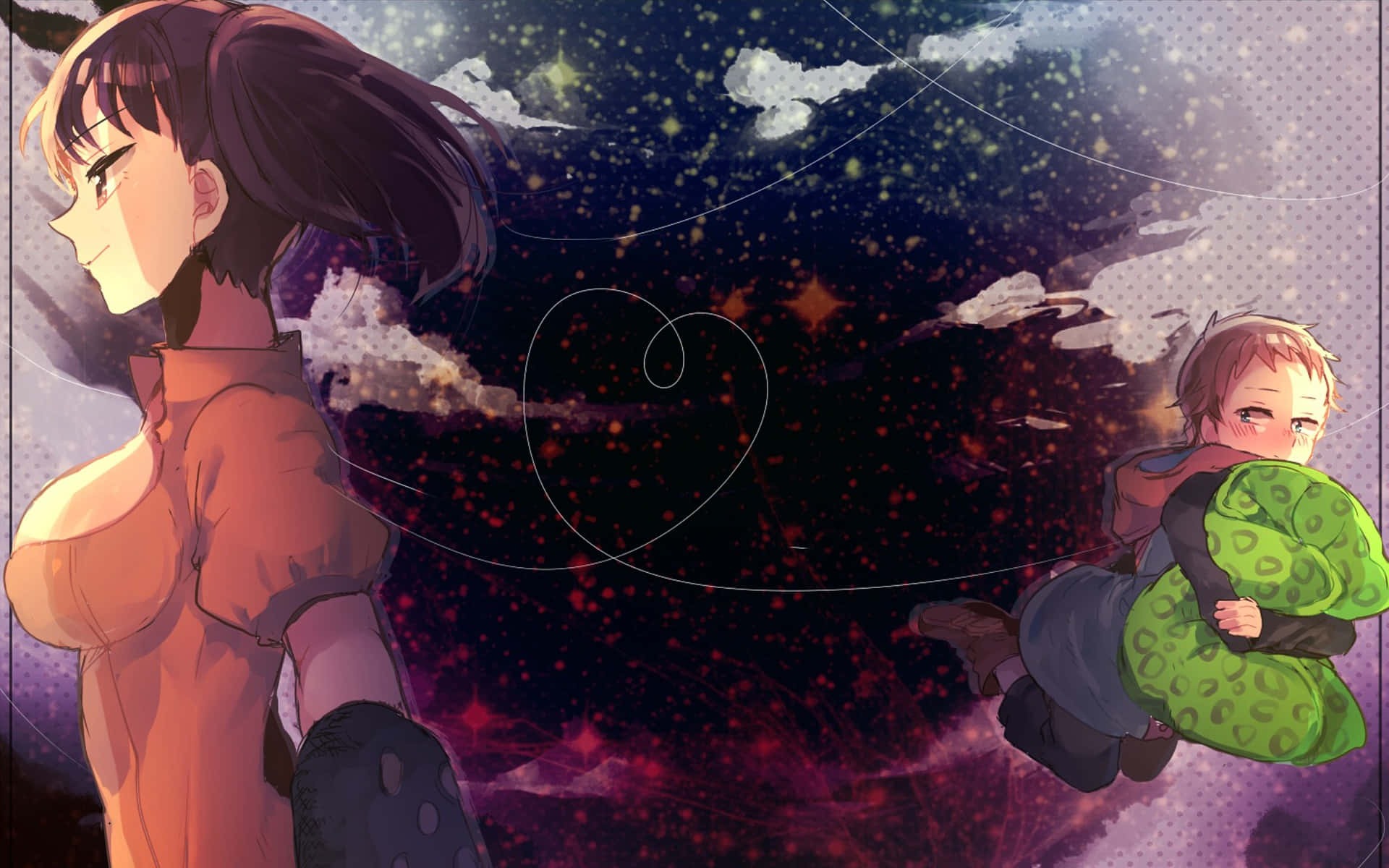The Grizzly Sin of Sloth - King fra Seven Deadly Sins i kampstilling Wallpapers