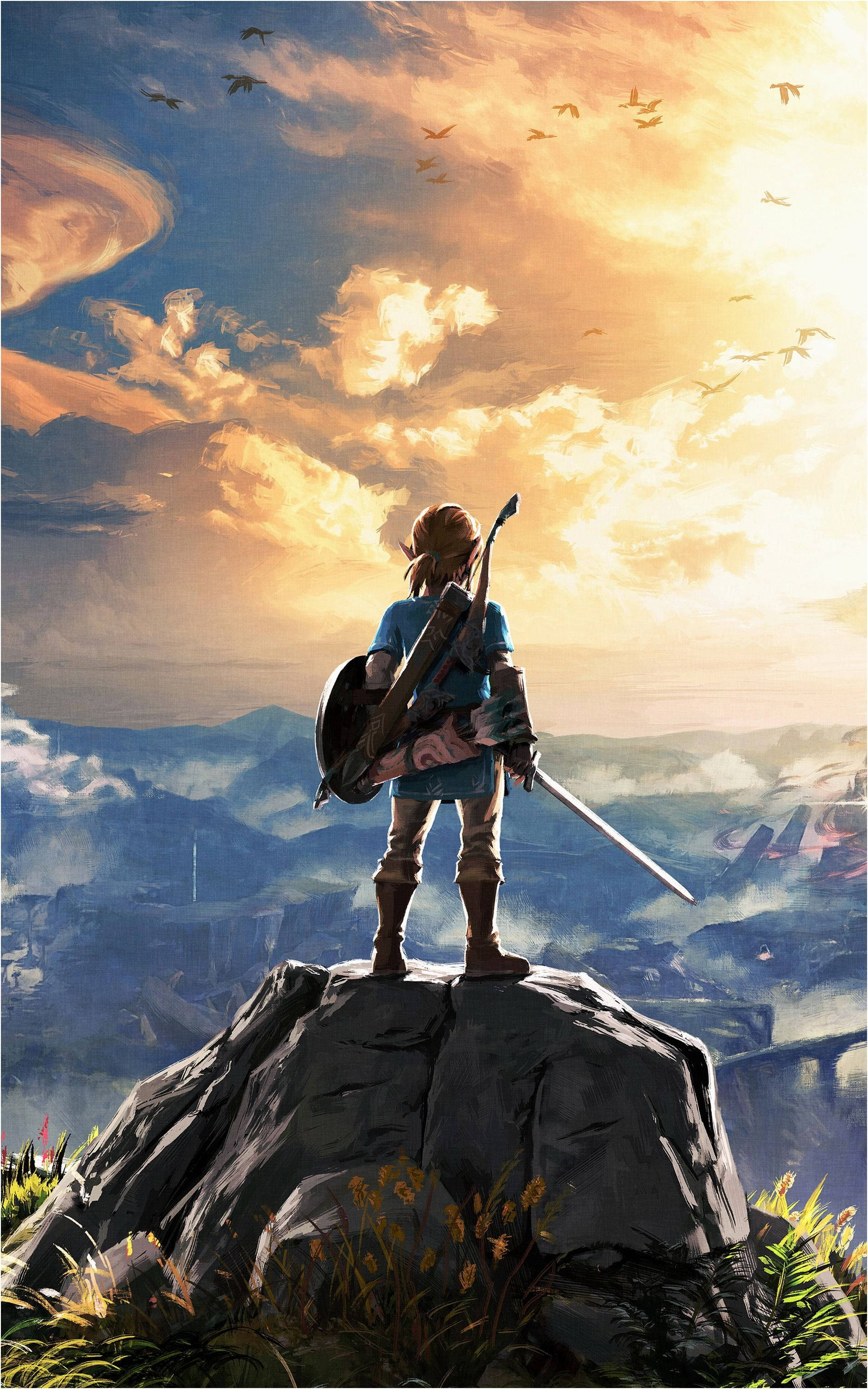 The Legend Of Zelda Gamer-telefon Wallpapers