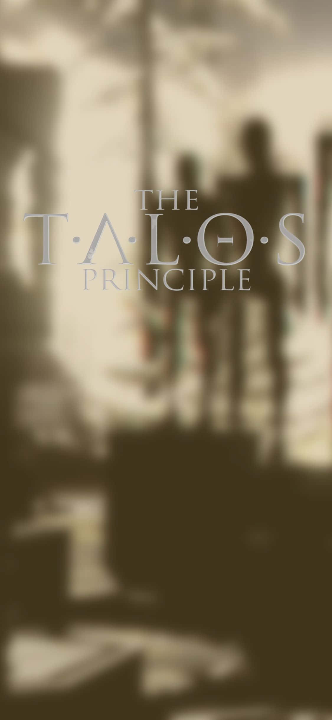 The Talos Principle på iPhone XS - Nyd enestående eventyr på farten Wallpapers