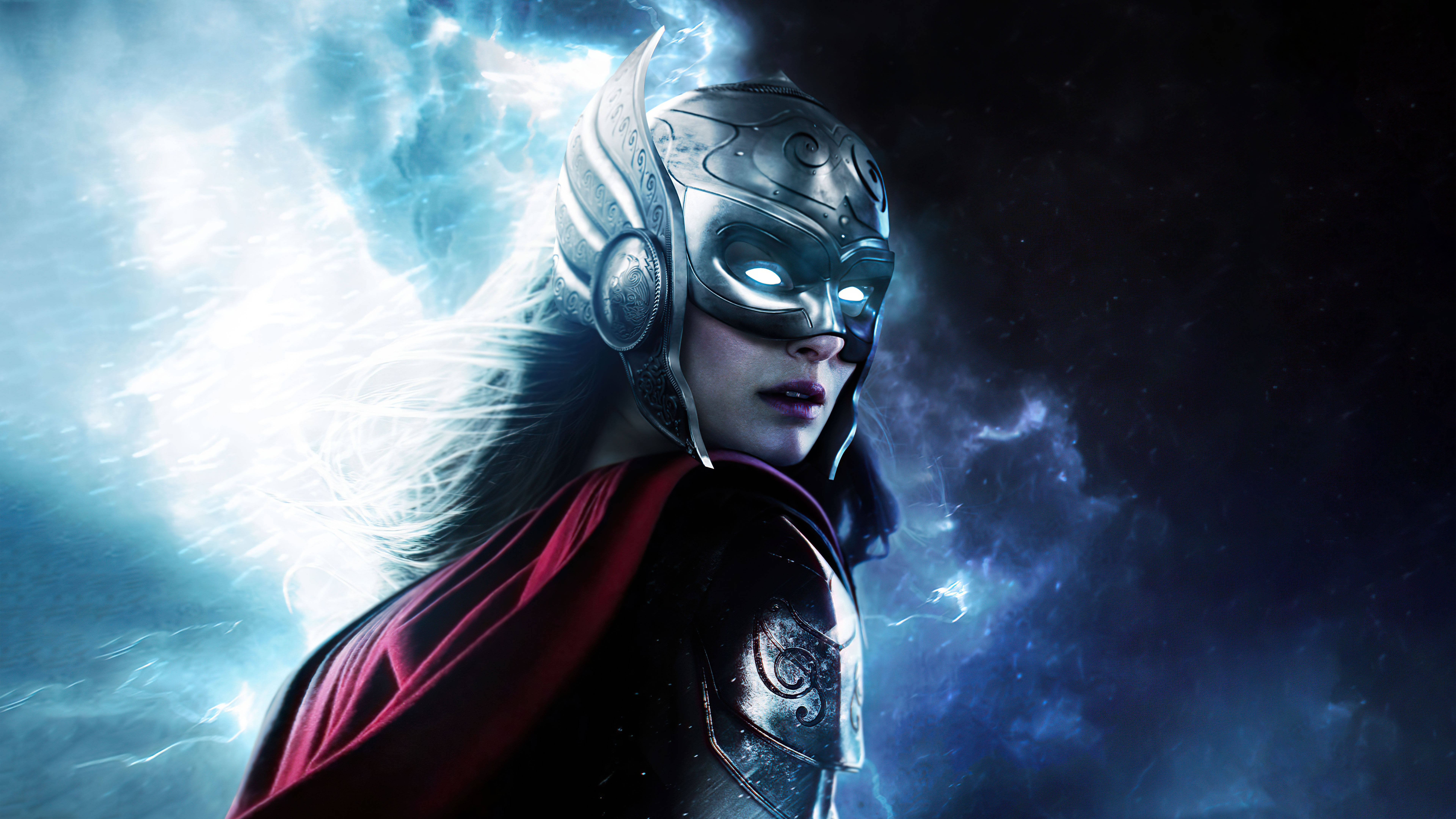 Thor Love And Thunder Jane Rustning Wallpapers