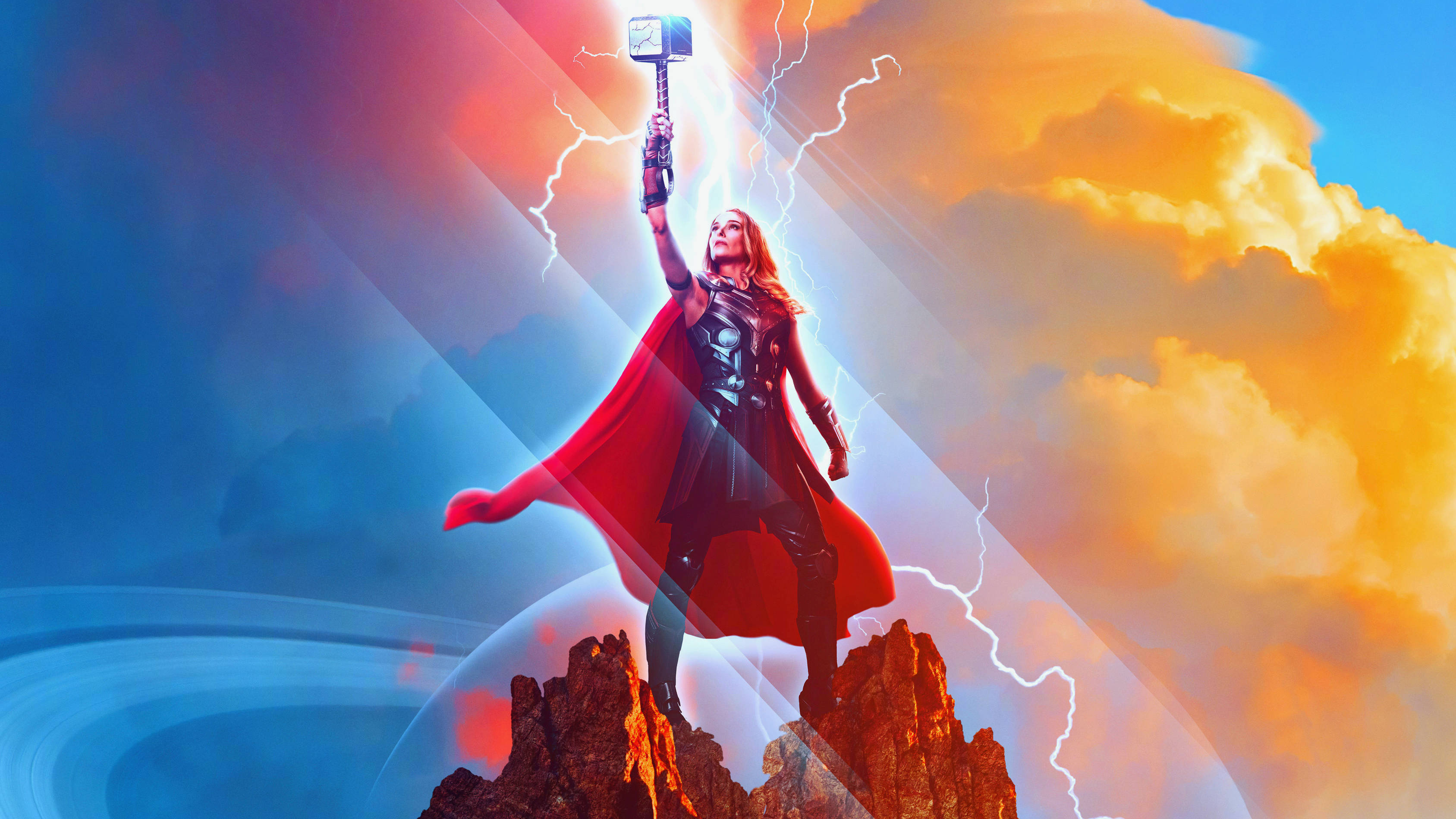 Thor Love And Thunder Jane Foster Kunst Wallpapers