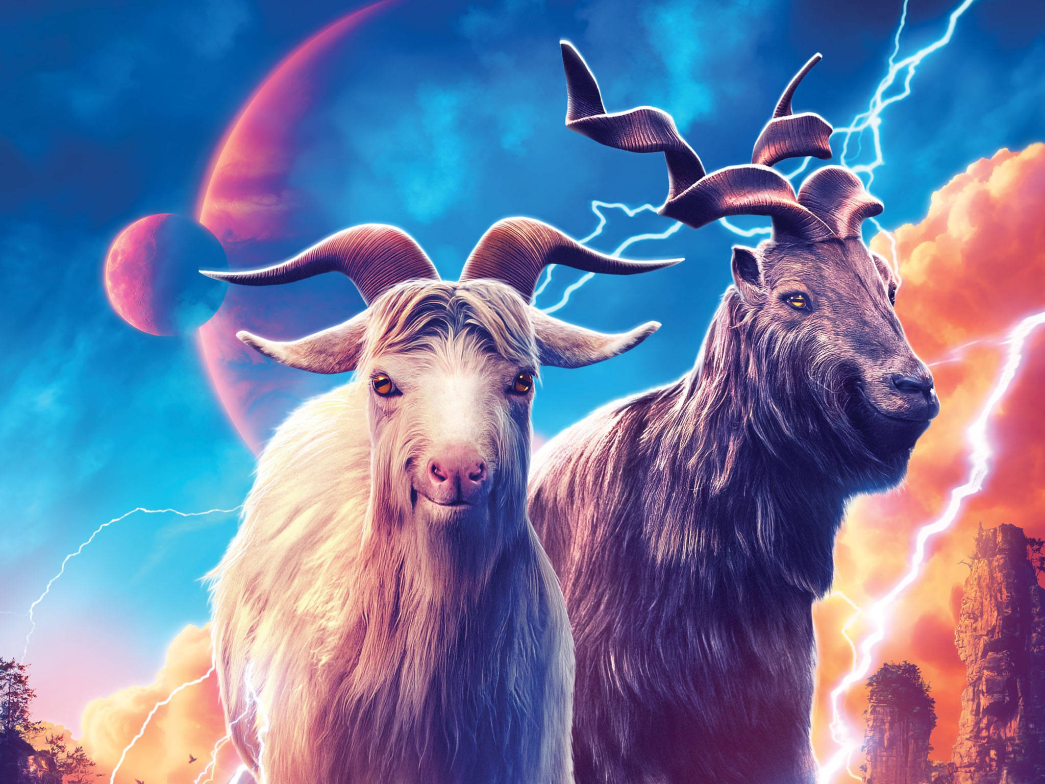 Thor Love And Thunder Asgårdsgeder Wallpapers