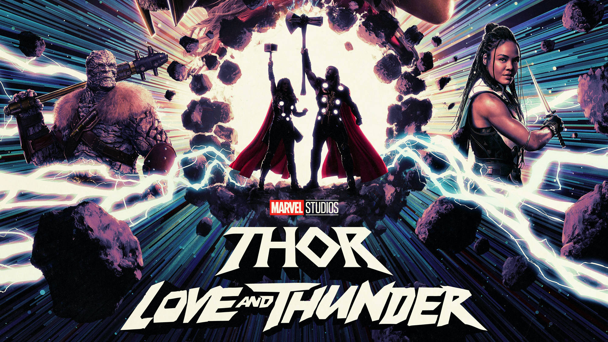 Thor Love And Thunder Filmkunst Wallpapers