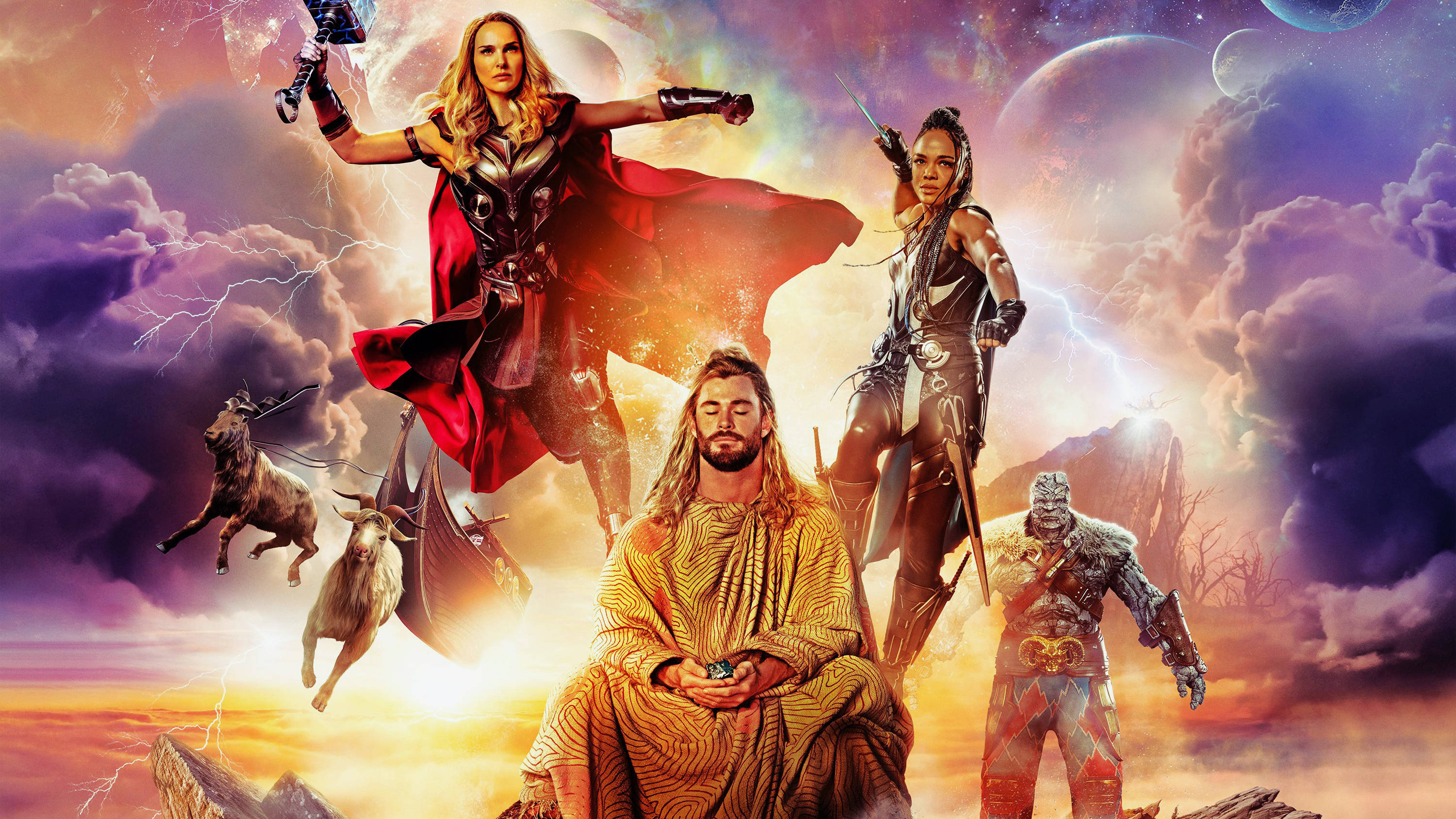 Thor Love And Thunder hovedrolleindehavere Wallpapers
