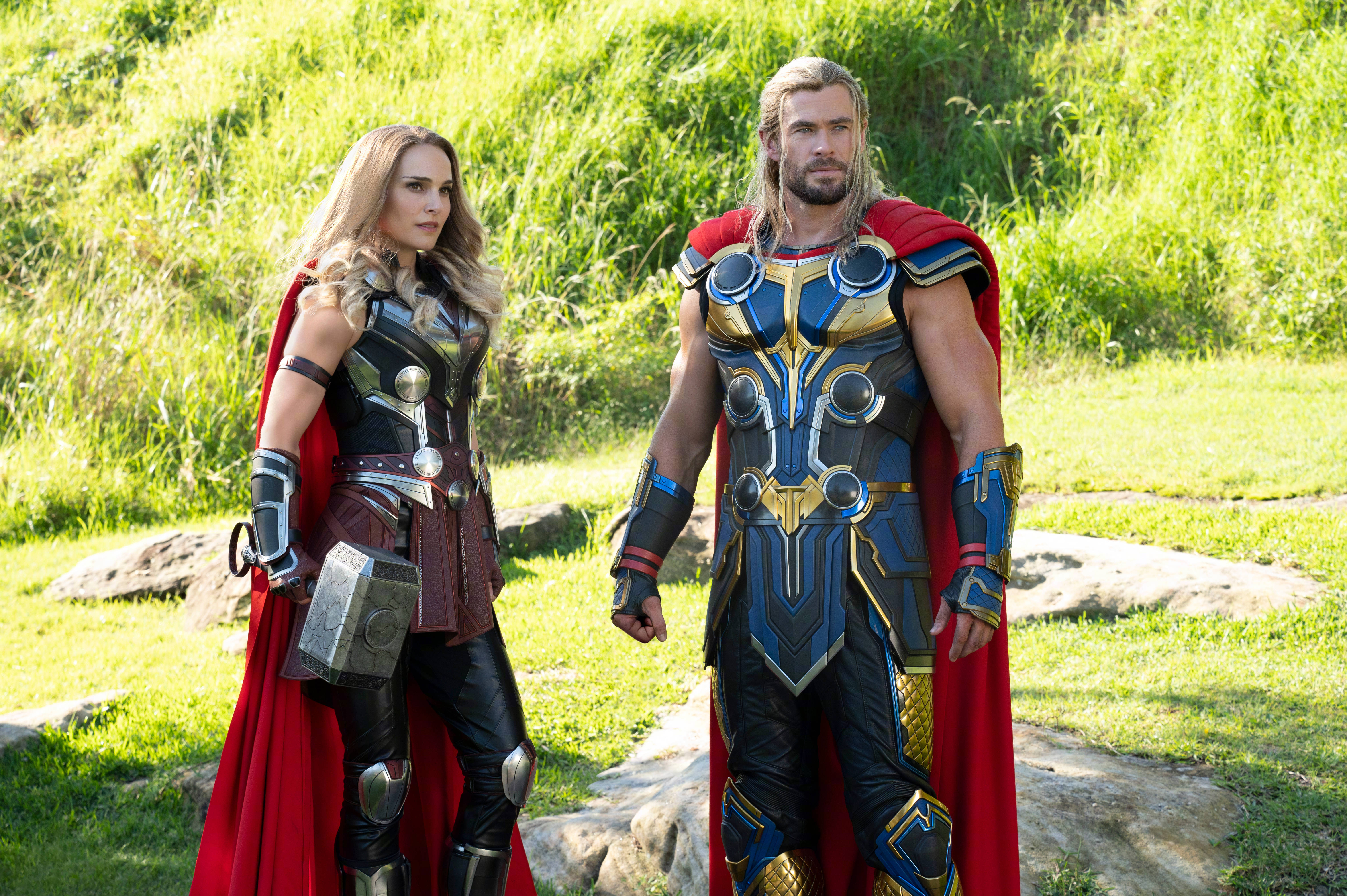 Thor Love and Thunder Asgardisk Rustning Wallpapers