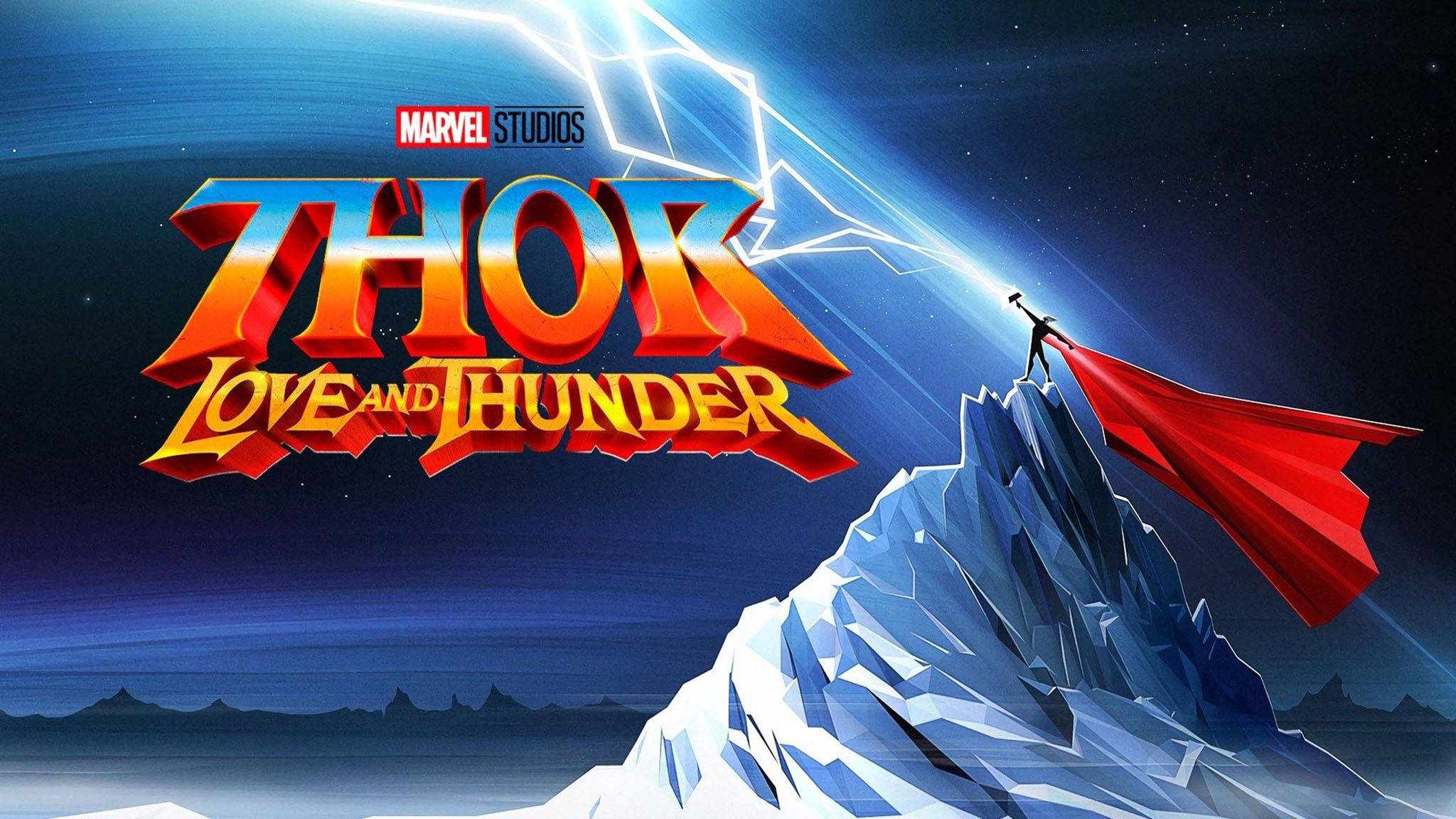 Thor Love And Thunder vektorkunst Wallpapers