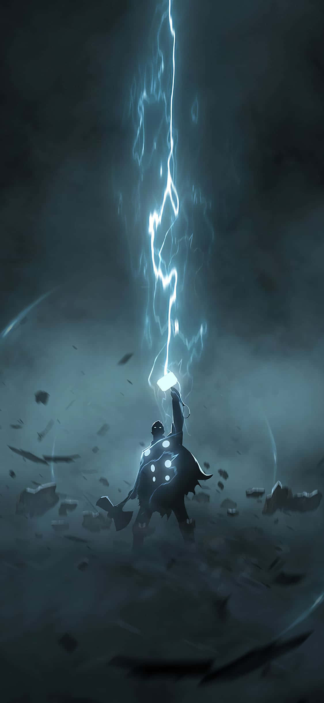 Thor, Tordenguden, står klar til kamp Wallpapers