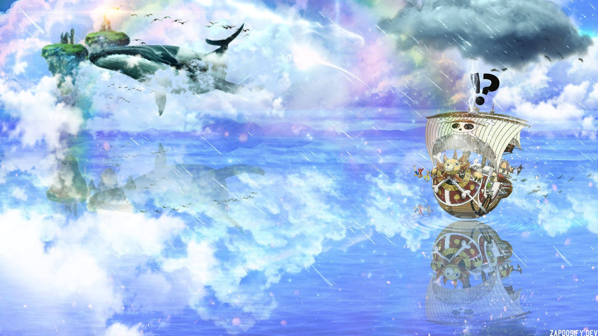 Thousand Sunny sejler mod nye eventyr Wallpapers