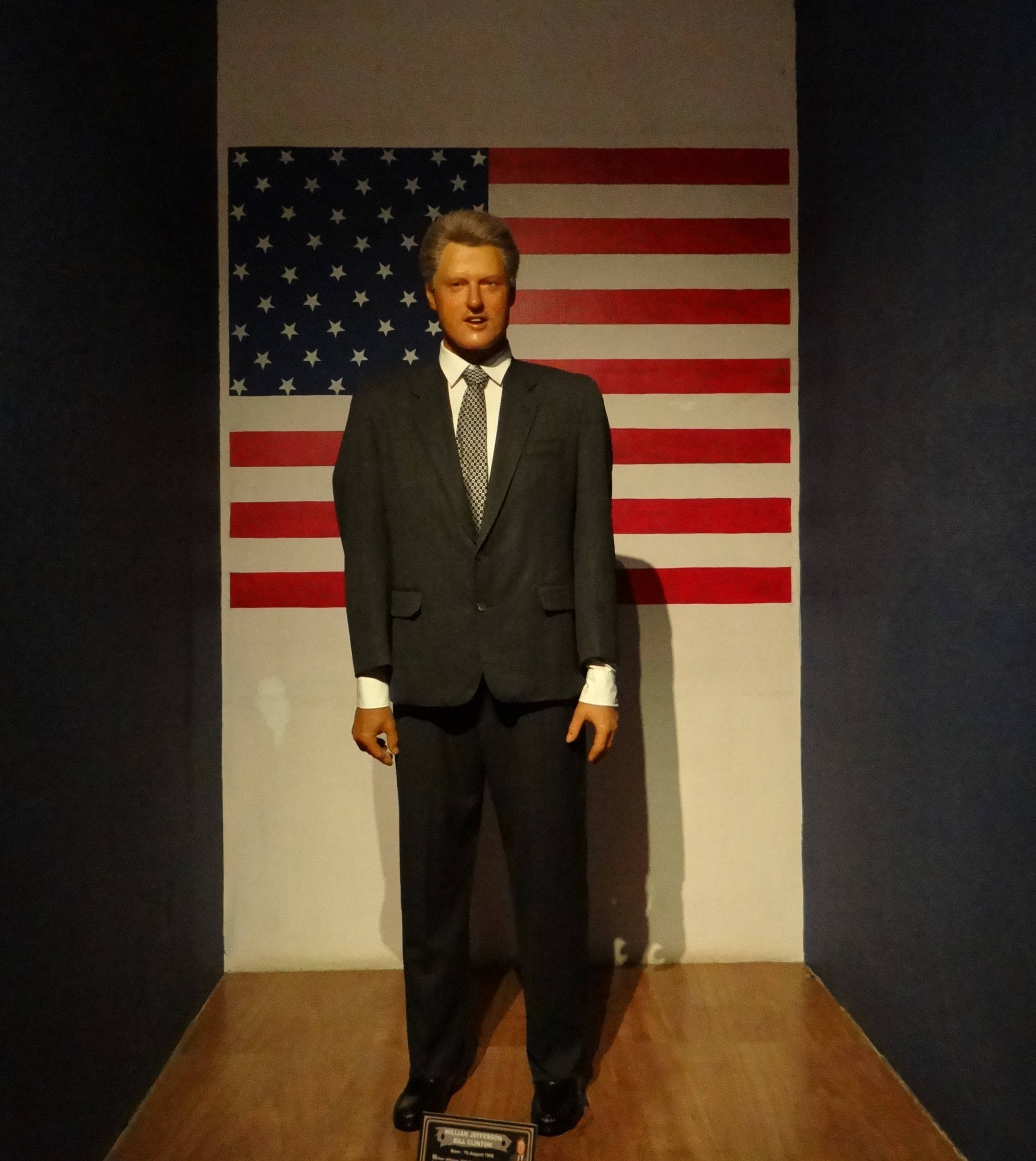 Tidligere USA's Præsident Bill Clinton Holder En Tale Wallpapers
