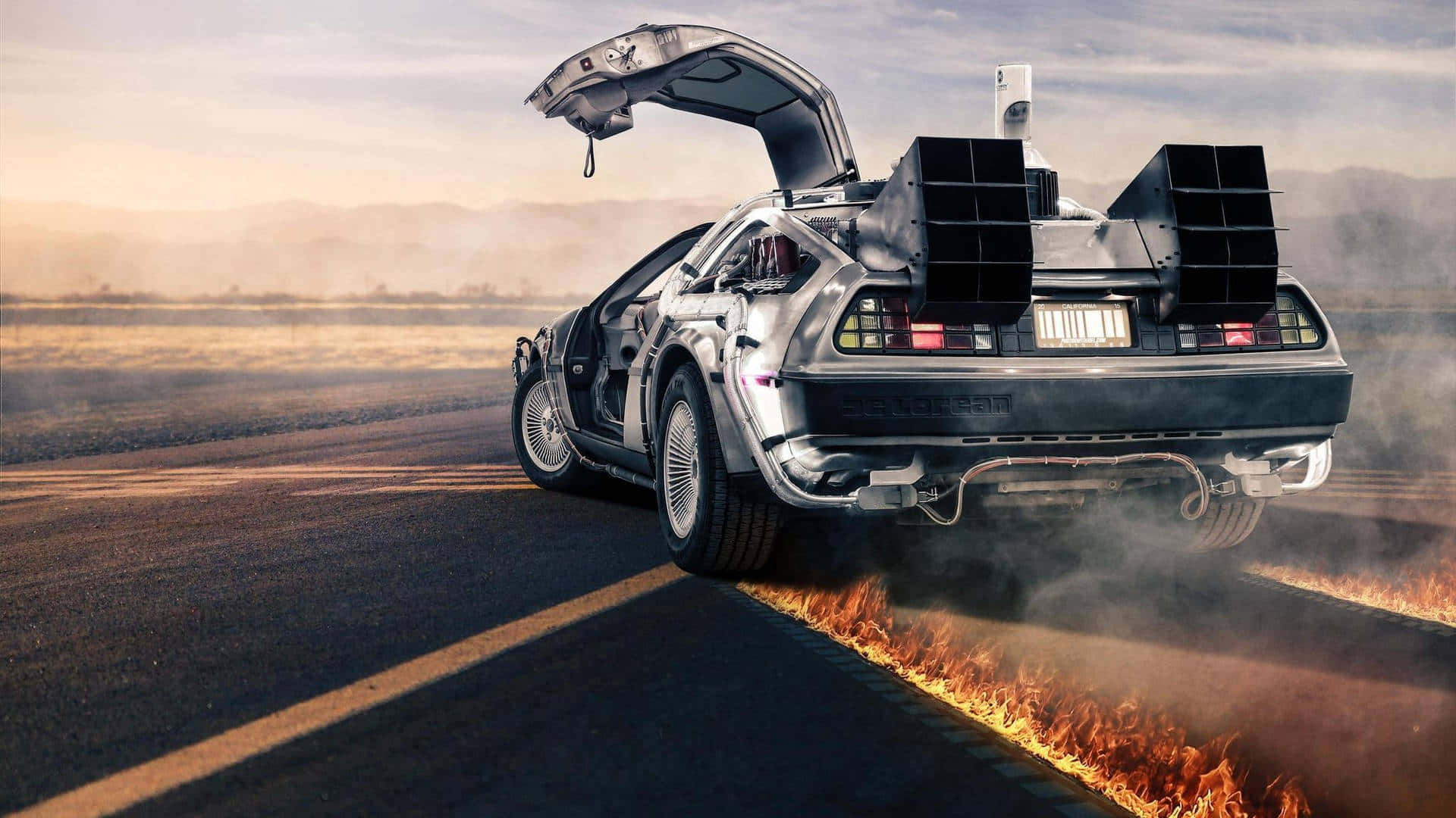 Tilbage til fremtiden DeLorean HD wallpaper Wallpapers