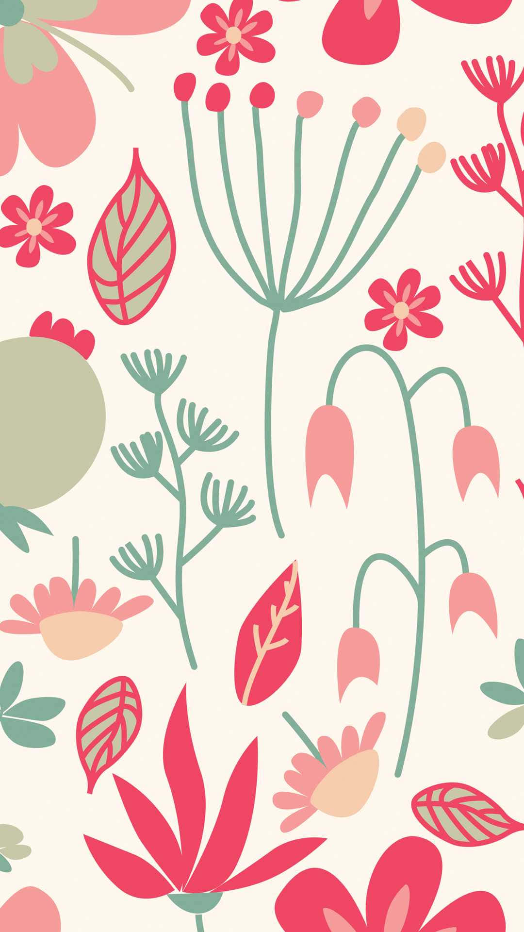 Tilføj et strejf af naturlig skønhed til dit rum med dette blomster iPhone-baggrundsbillede Wallpapers