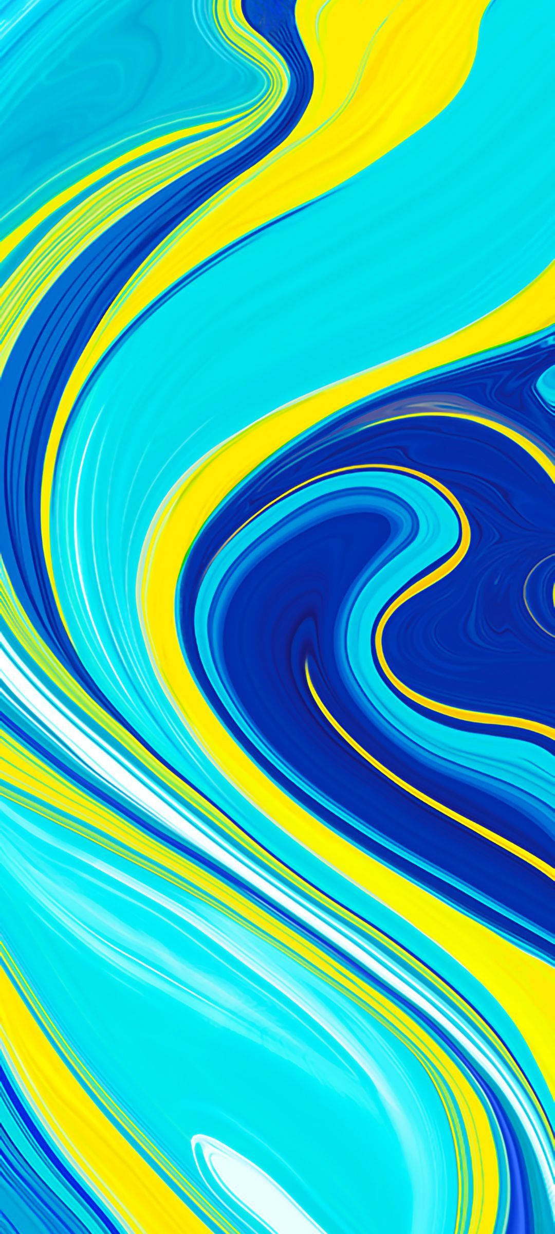 Tilfældige farvestænk til Xiaomi Redmi Note 9 Wallpapers