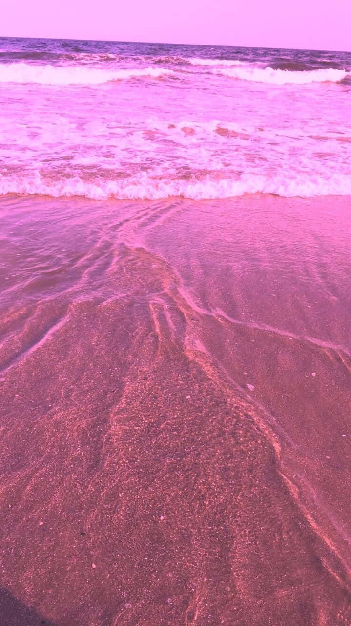 Tilføj et strejf af lyserød til dit liv med denne æstetiske baggrund Wallpapers
