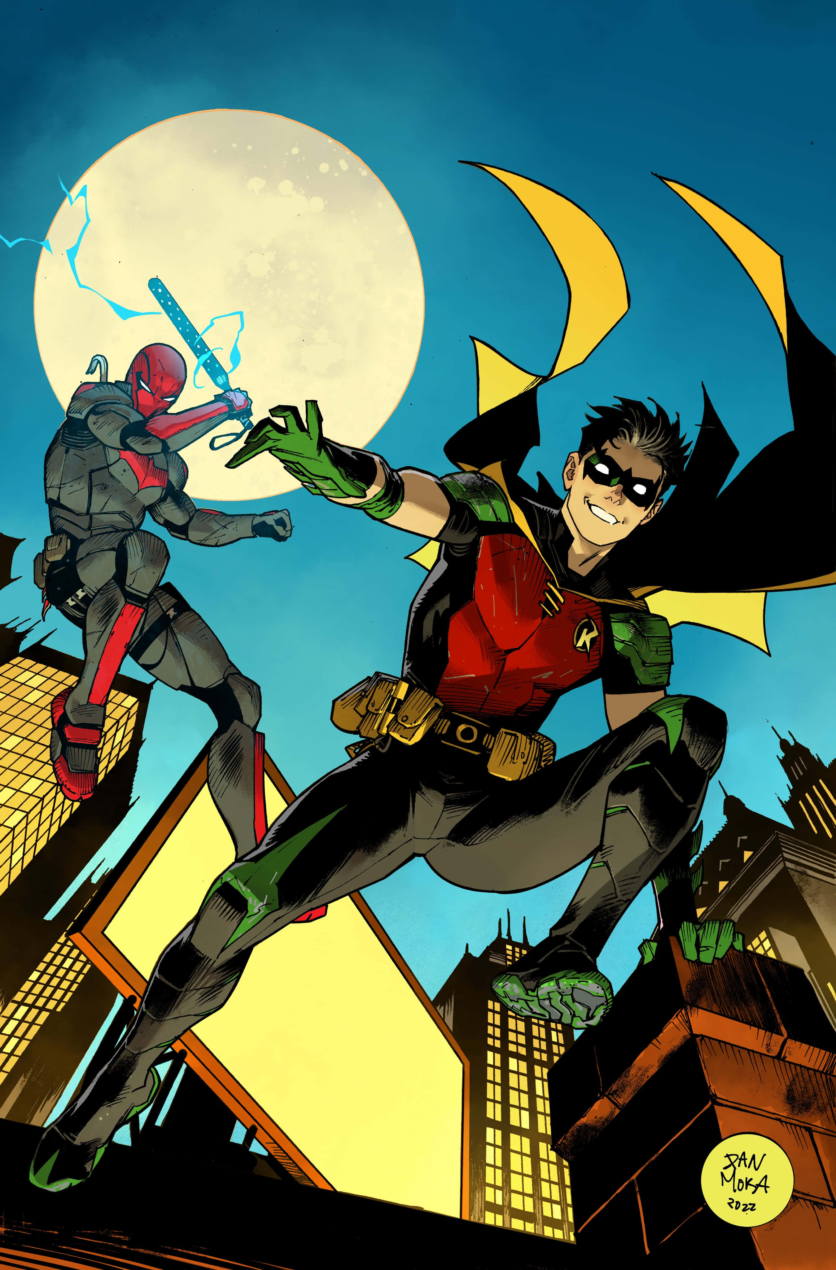 Tim Drake: En ung kriminalitetsbekæmper i aktion Wallpapers