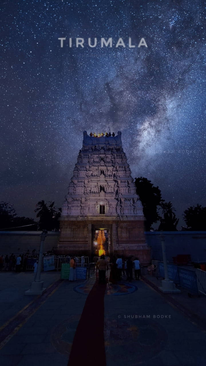 Tirupati Balaji Galaxy Tempel Wallpapers