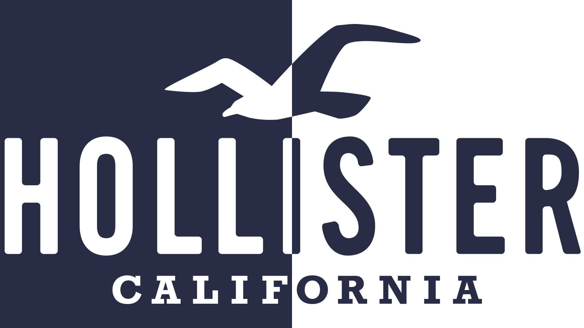 To-farvet Hollister logo Wallpapers