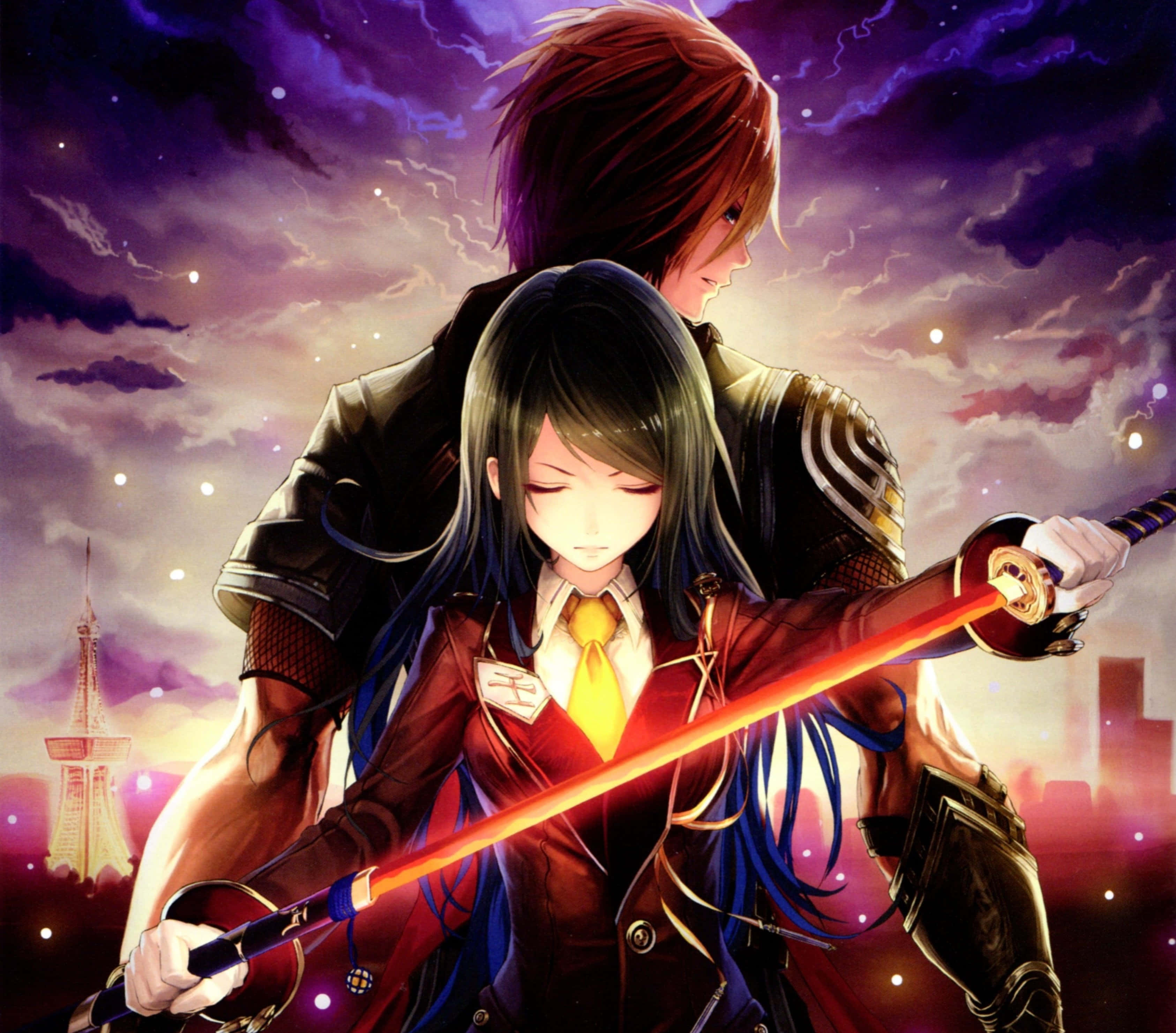 To Helte i Episk Duel Wallpapers