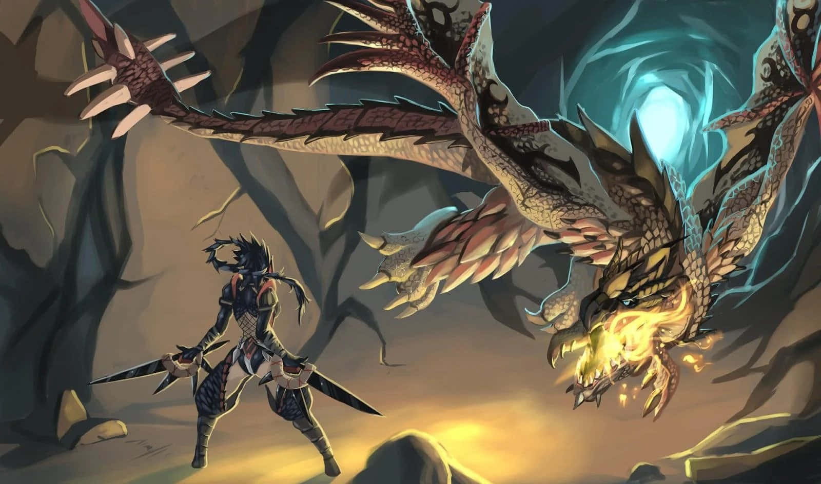 To helte kæmper med deres stærkeste træk i dette episke Anime Fight! Wallpapers
