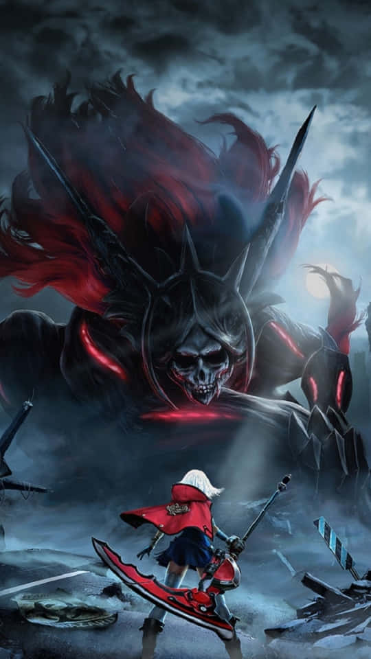 To krigere gør sig klar til animekamp Wallpapers