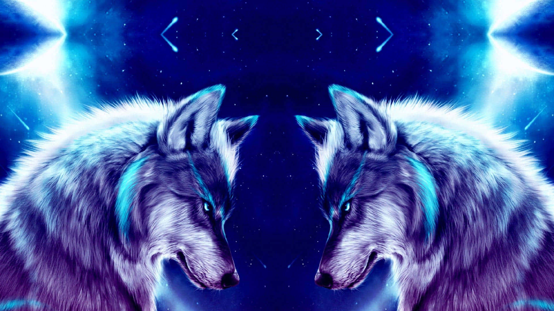 to ulve under nattehimlen Wallpapers