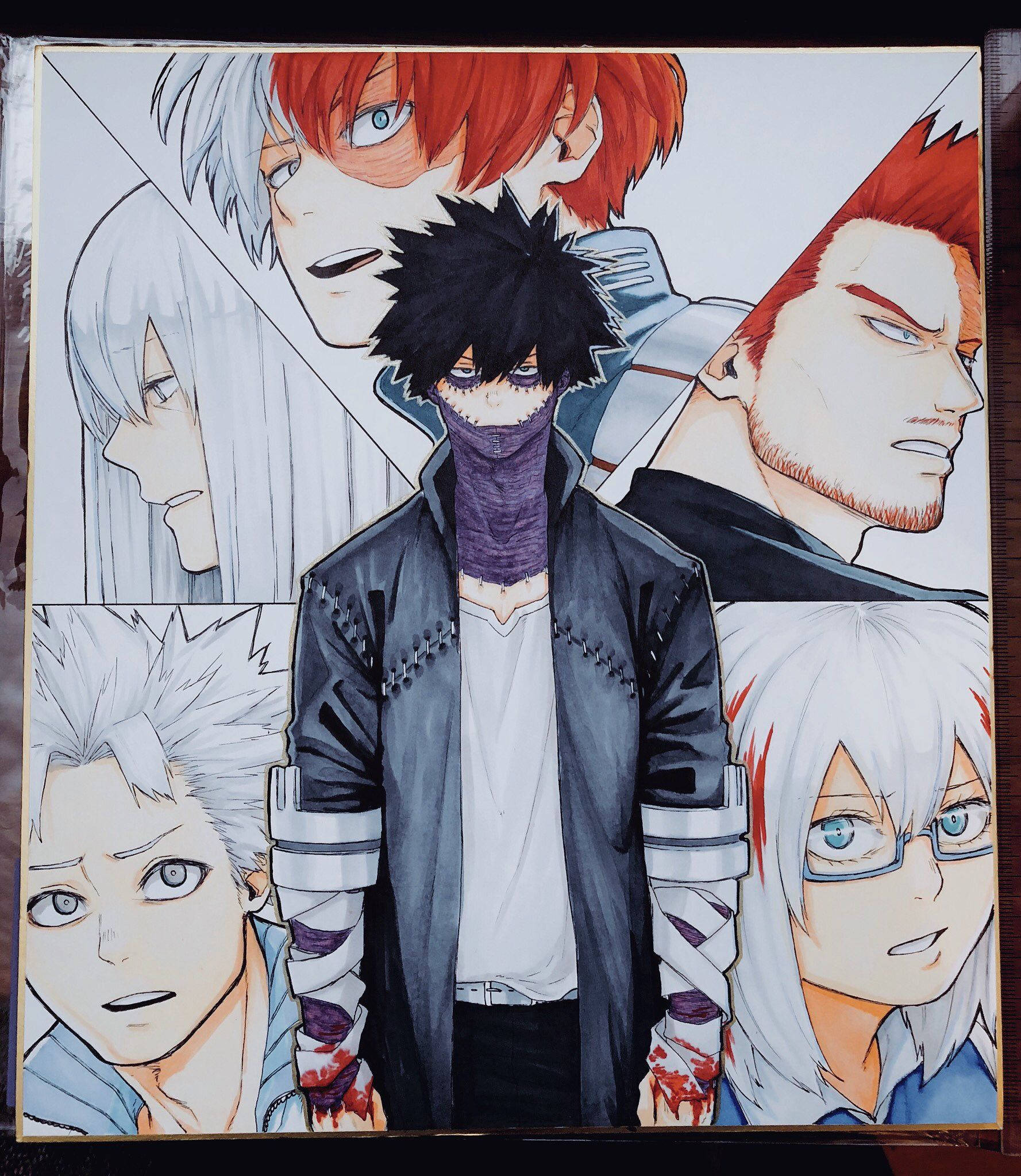 Todoroki-familiens collage Wallpapers