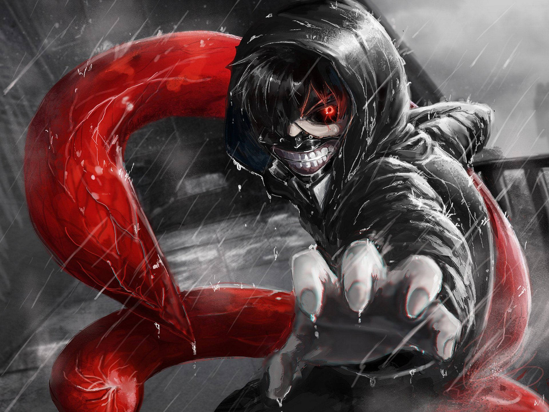 Tokyo Ghoul figurer Kens røde fangarme Wallpapers