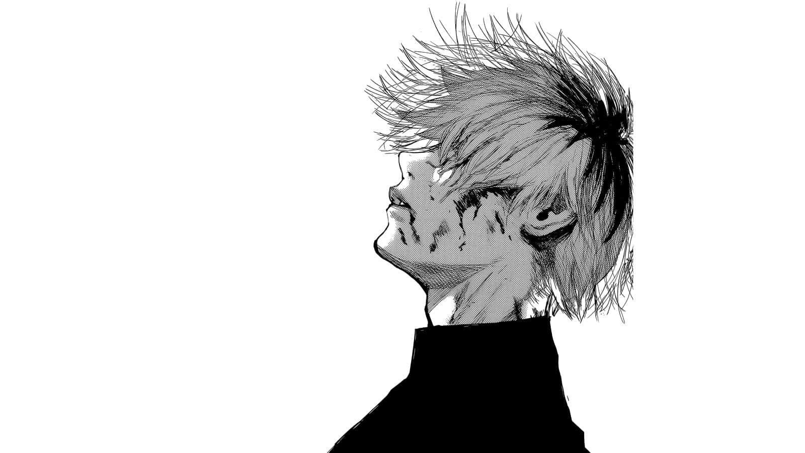 Tokyo Ghoul Profilbillede BW Kaneki Wallpapers