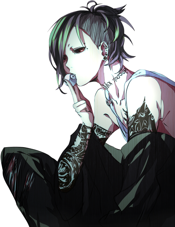 Tokyo-stil Rebel Animekarakter Wallpapers