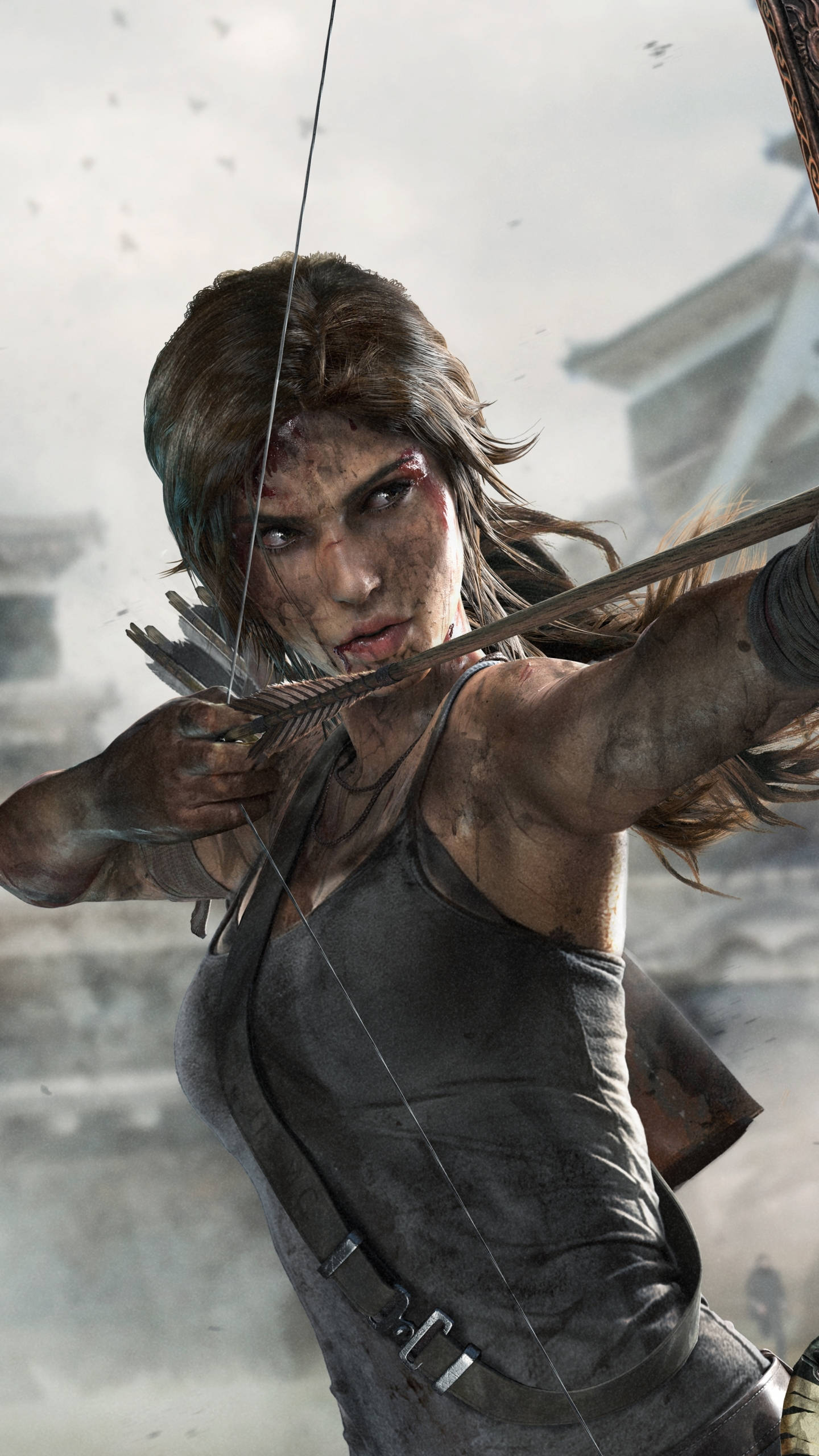 Tomb Raider Bueskydning iPhone Wallpapers