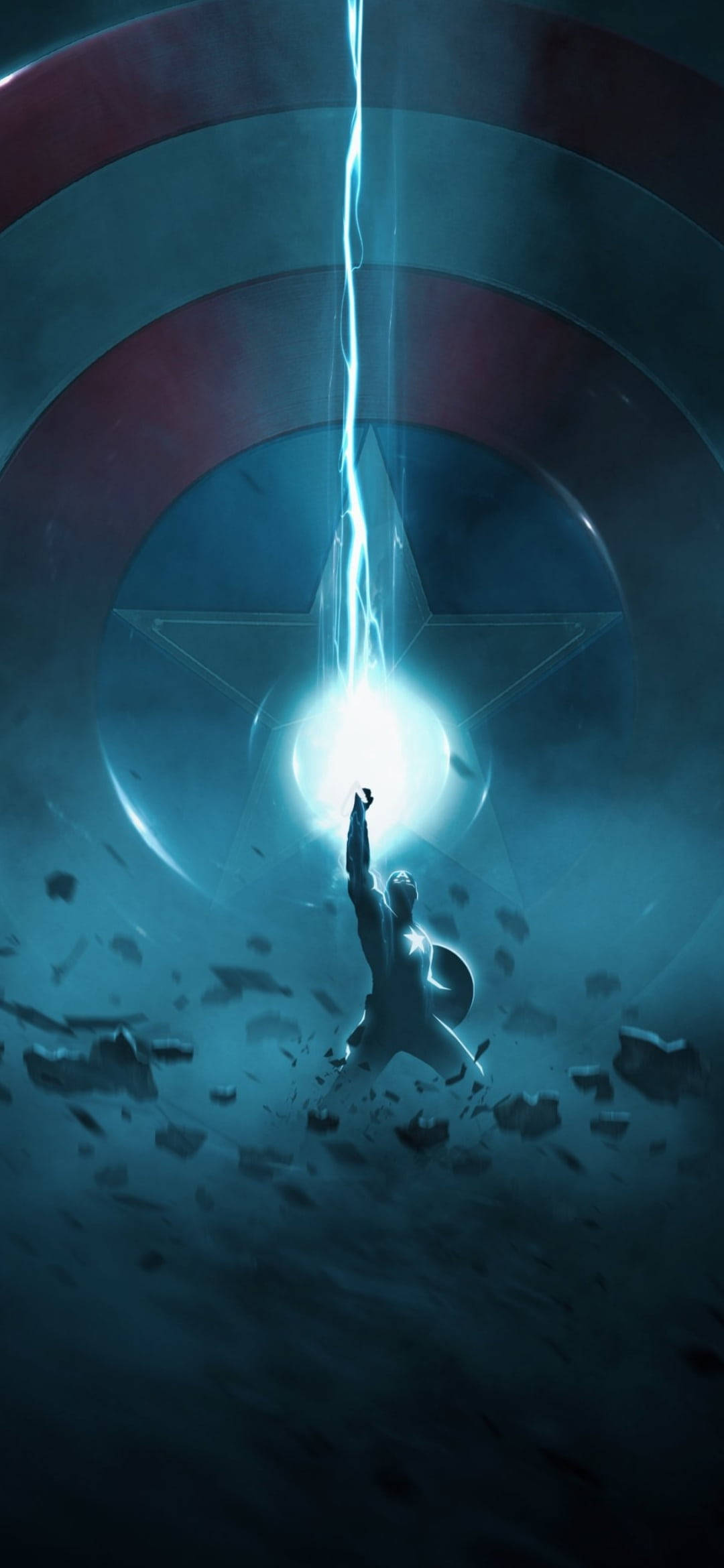 Torden Captain America iPhone Wallpapers
