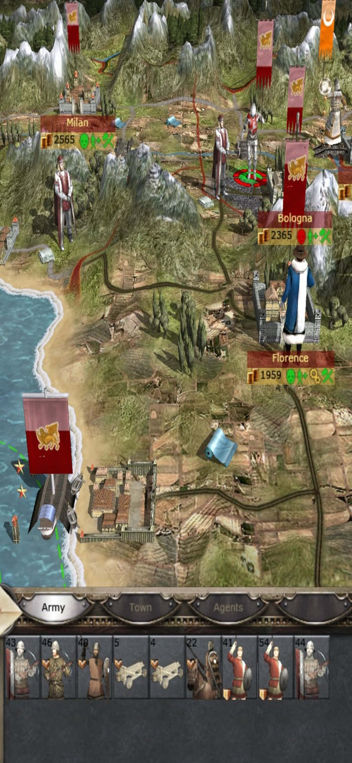 Total War Rome 2: Led dit glorværdige imperium på iPhone Xs Wallpapers