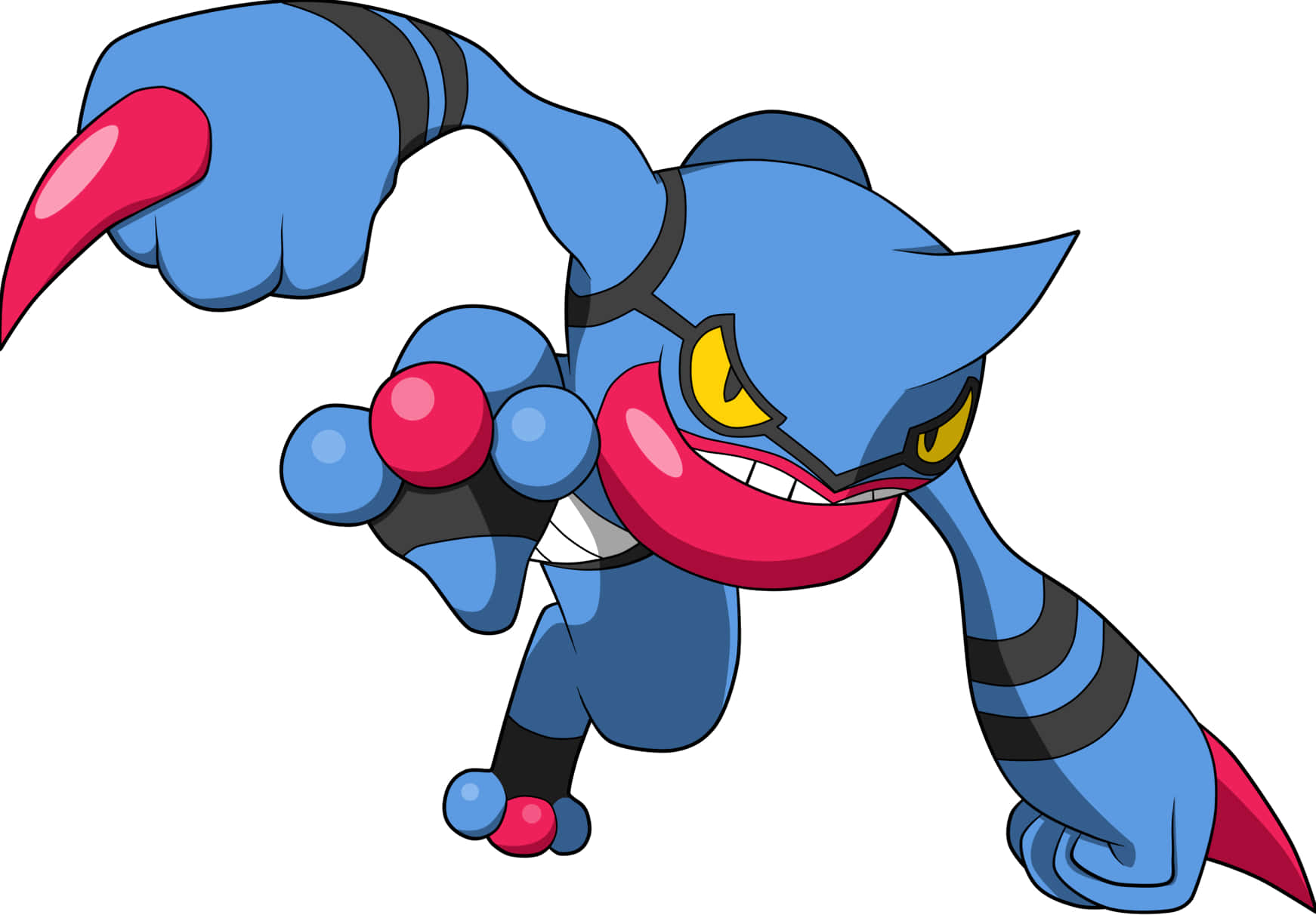 Toxicroak Pokemon Spark med Fod Wallpapers