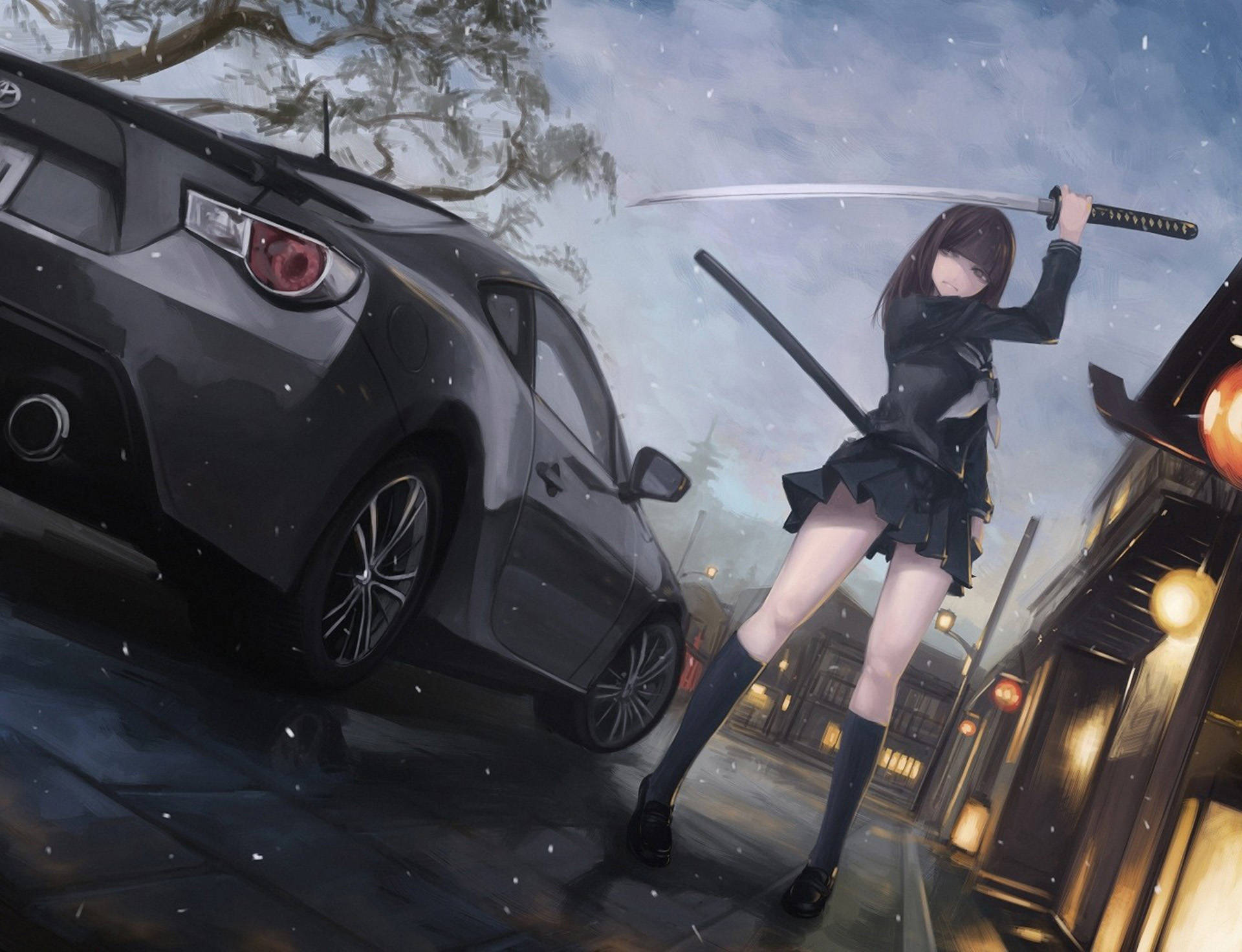 Toyota 86 Anime Bil Wallpapers