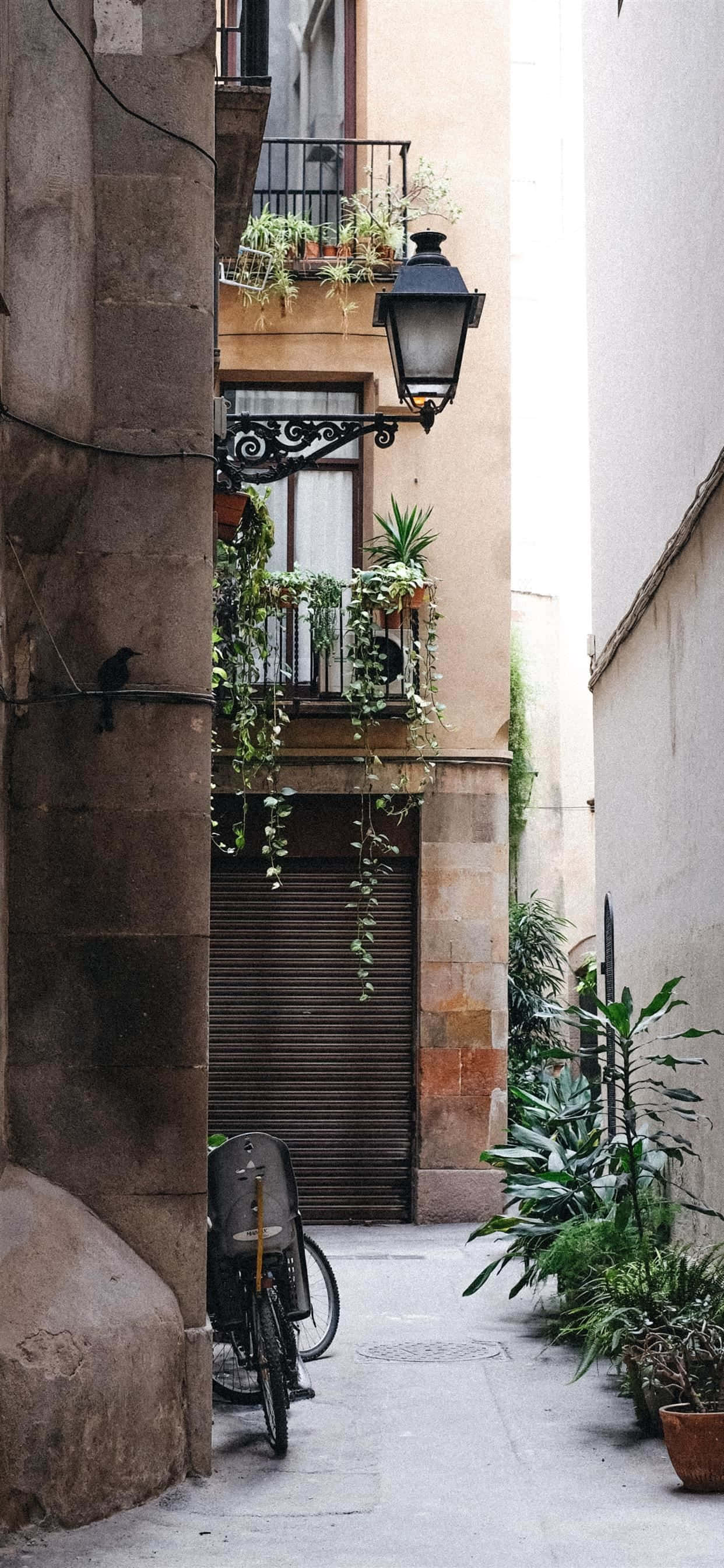 Traditionel spansk arkitektur i Madrid, Spanien Wallpapers