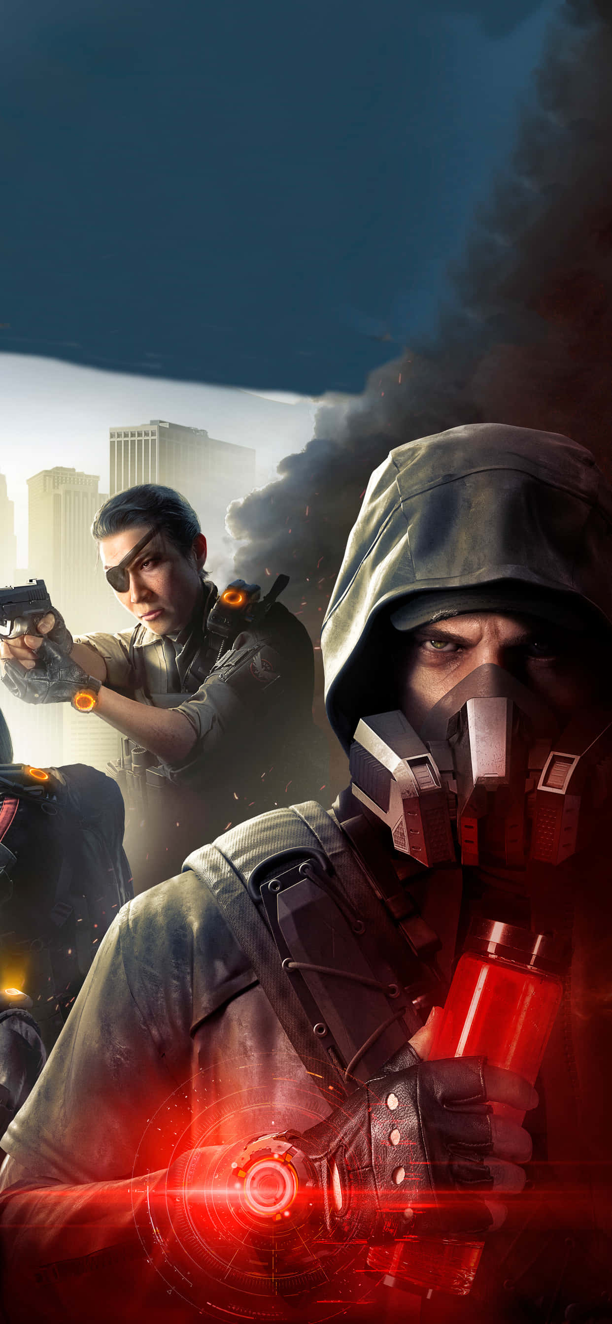 Træd ind i ødelæggelsens verden med Apples iPhone Xs Max og The Division! Wallpapers