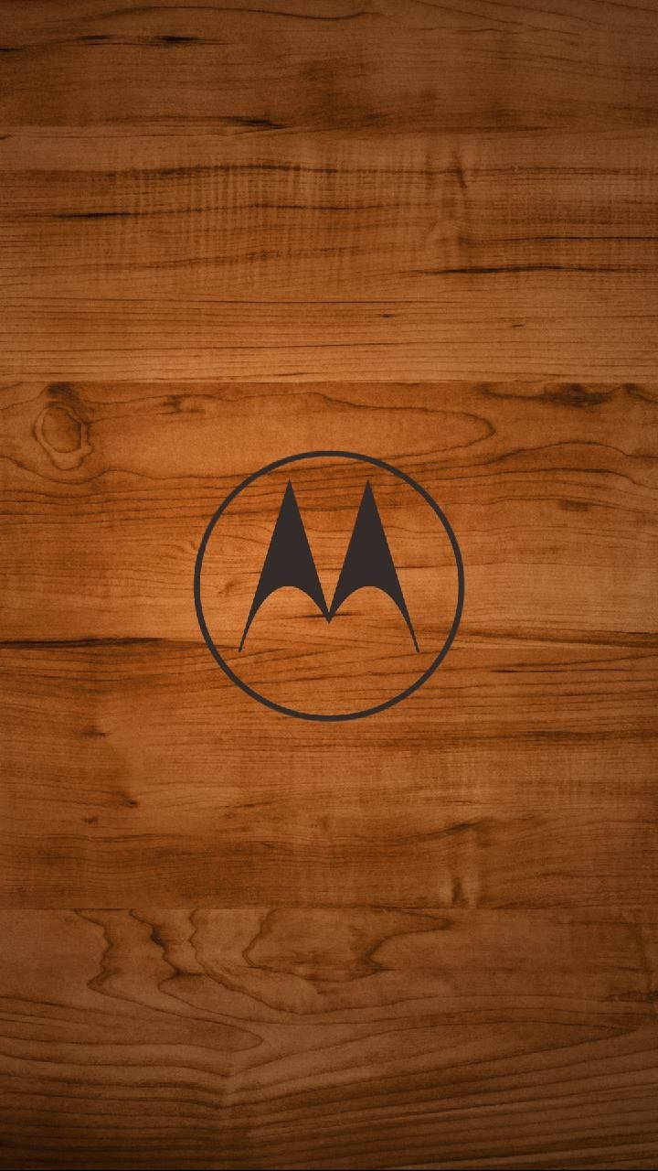 Træagtigt Motorola Logo Wallpapers